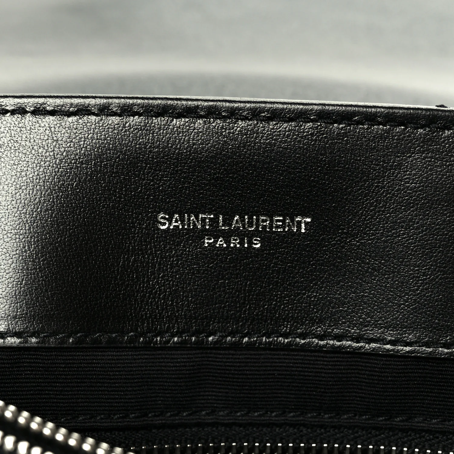 Calfskin Y Quilted Monogram Medium Loulou Chain Satchel Black - Top Club