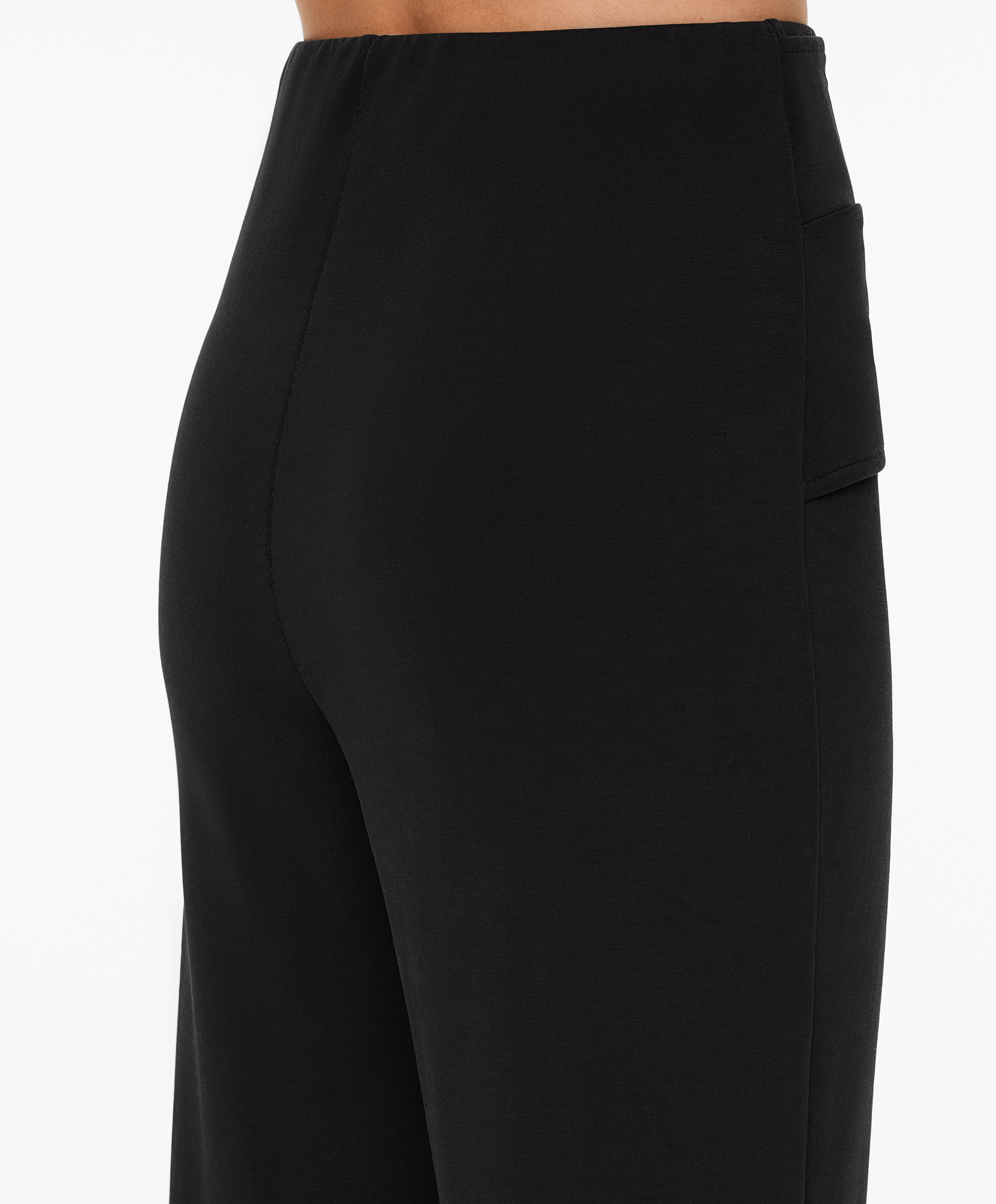 OYSHO Flare trousers with modal