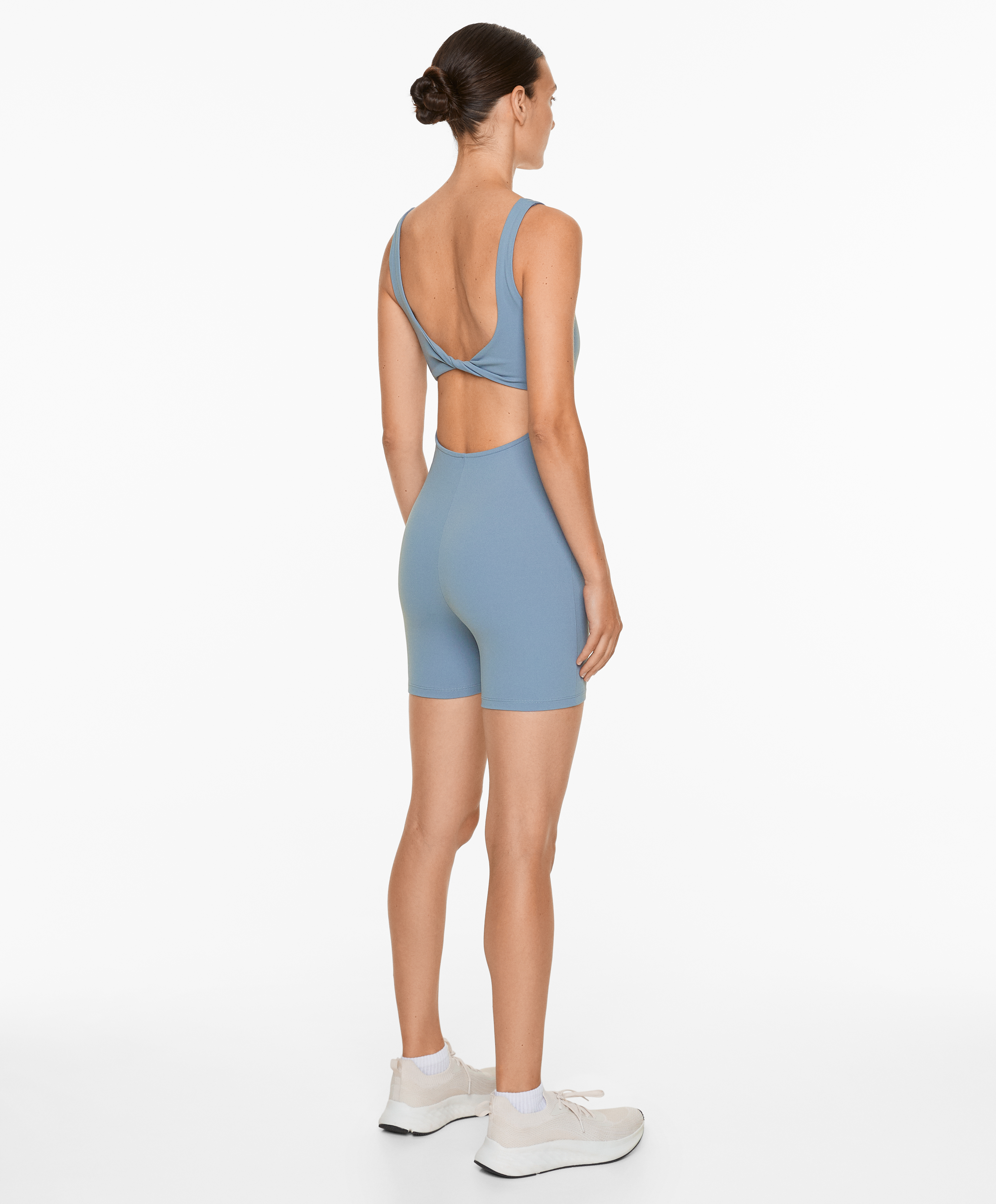 OYSHO Comfortlux crossover back short jumpsuit