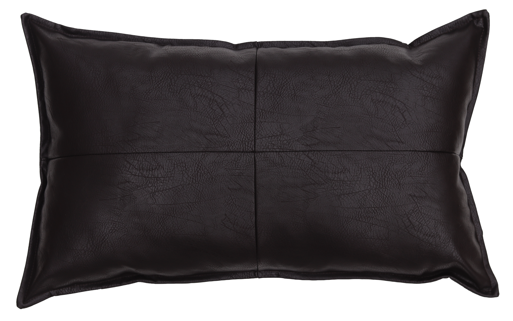 kussen leather d.chocolat 37x57