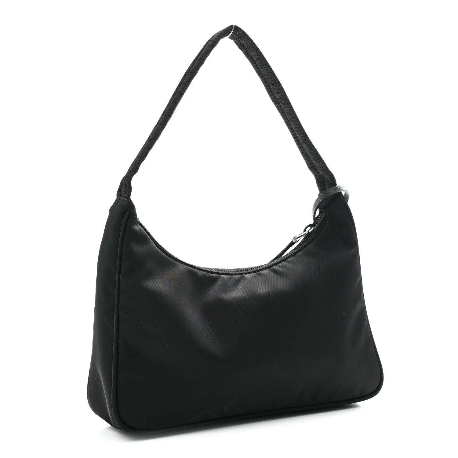 Tessuto Nylon Mini Re-Edition 2000 Bag Black - Top Club