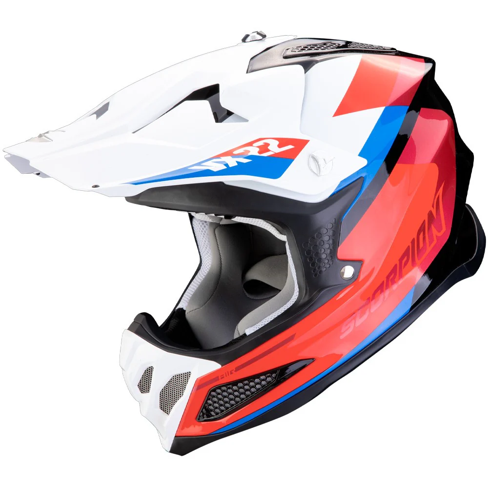 CROSS SCORPION VX-22 BETA HELMET - BLACK / RED / WHITE