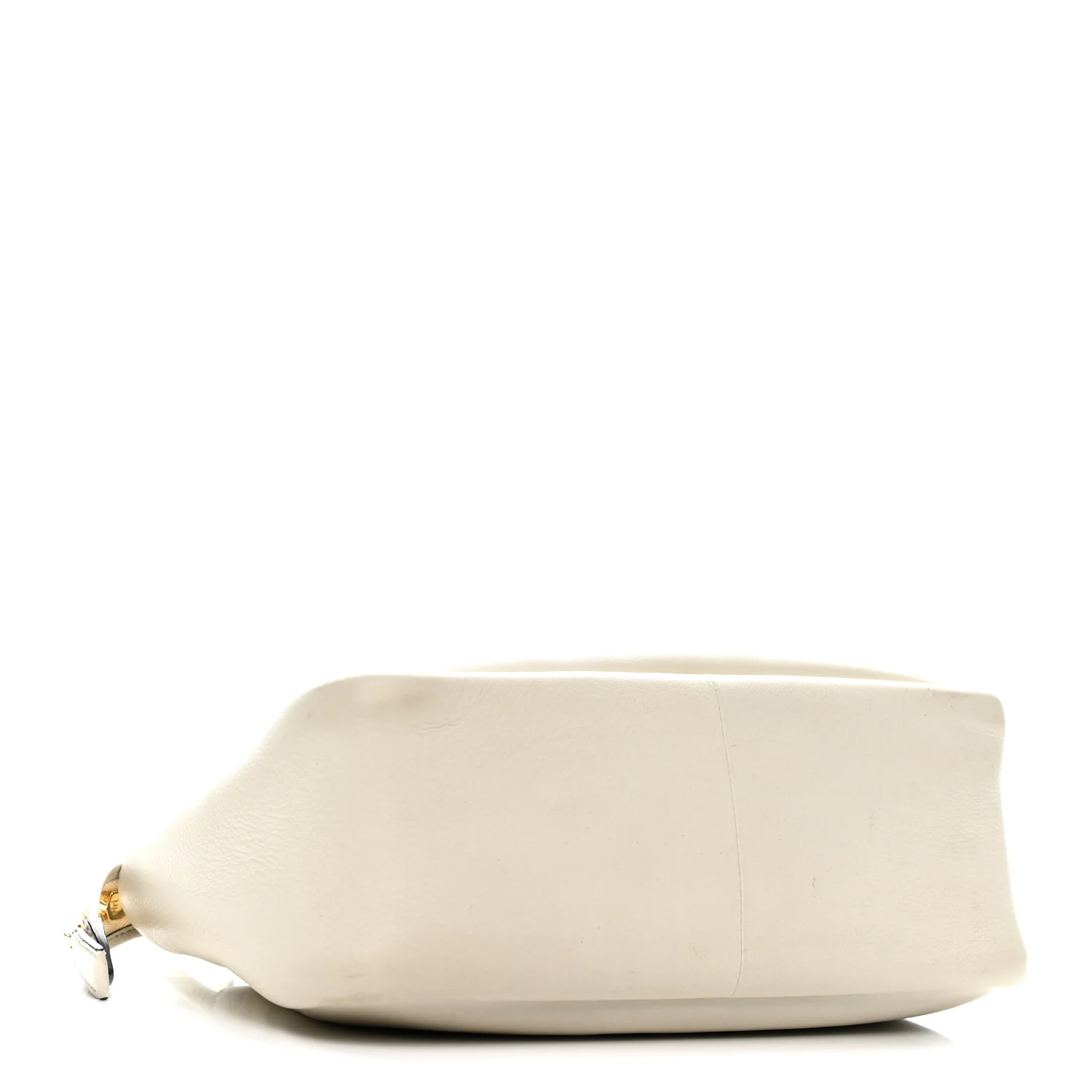 Soft Calfskin Medium Darling Shoulder Bag White - Top Club