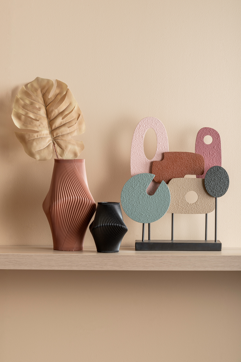 Decoratief object Abstract Art - Multicolor
