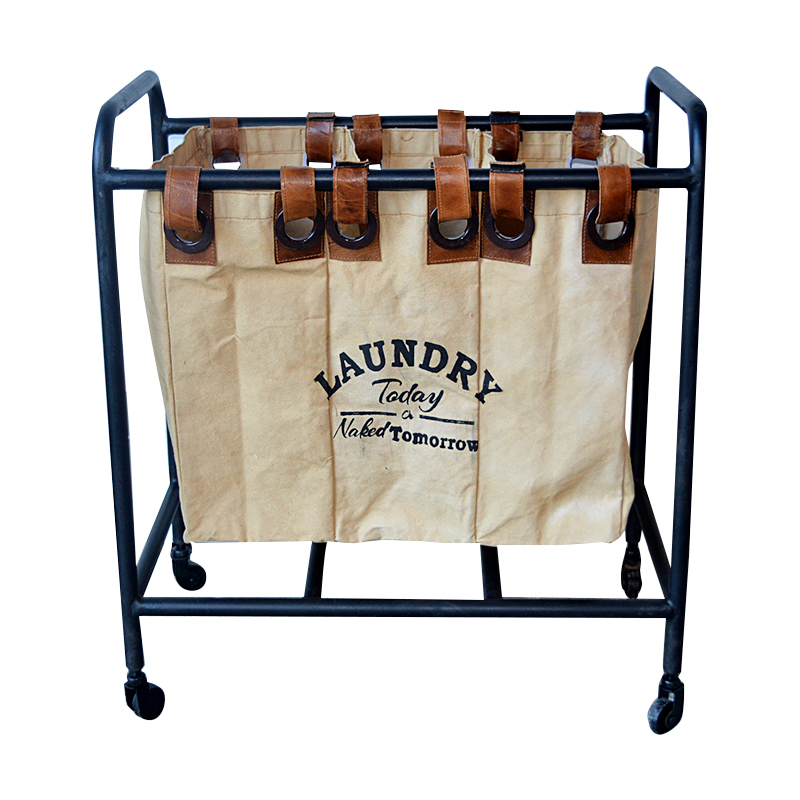 Trolley op wielen (wasmand) #1