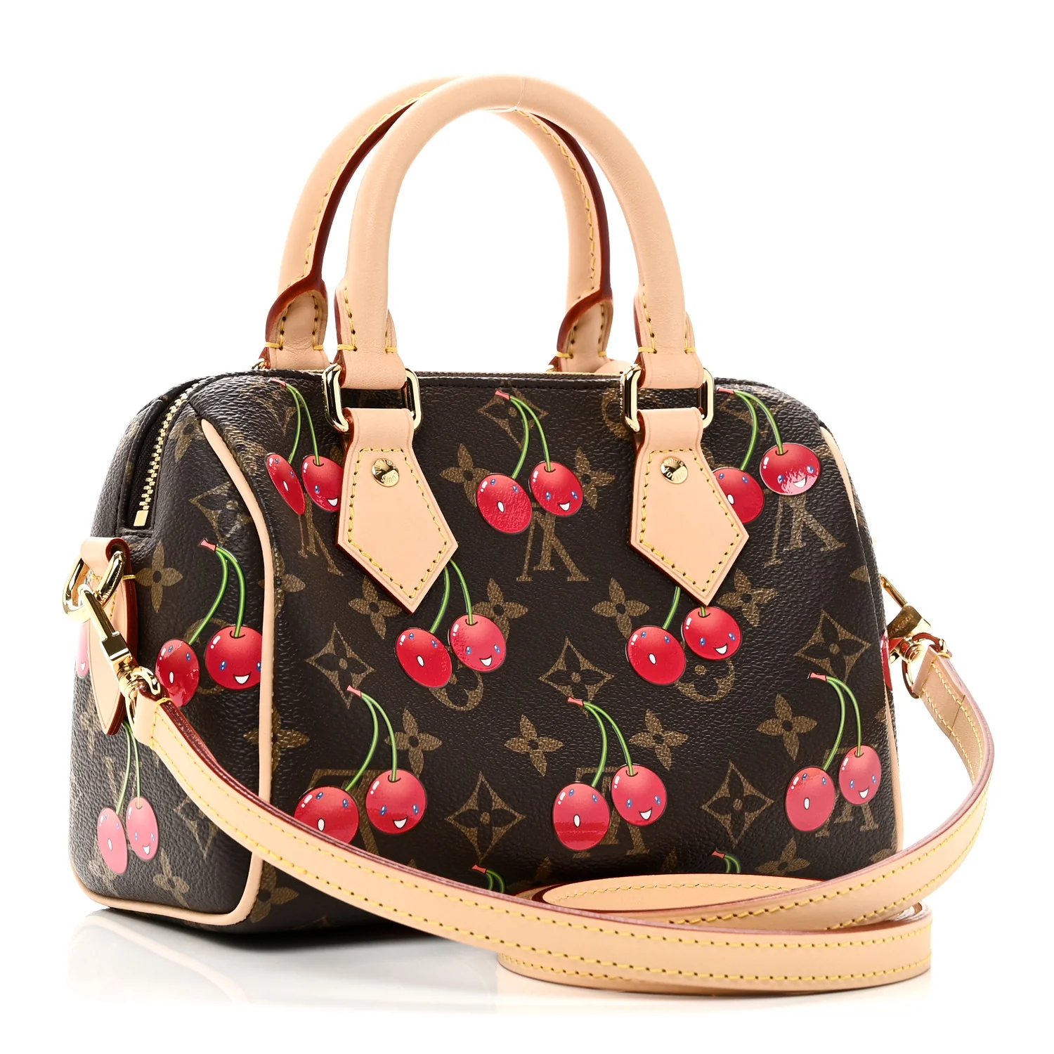 LV X TM Monogram Cerises Speedy Bandouliere 20 - Top Club