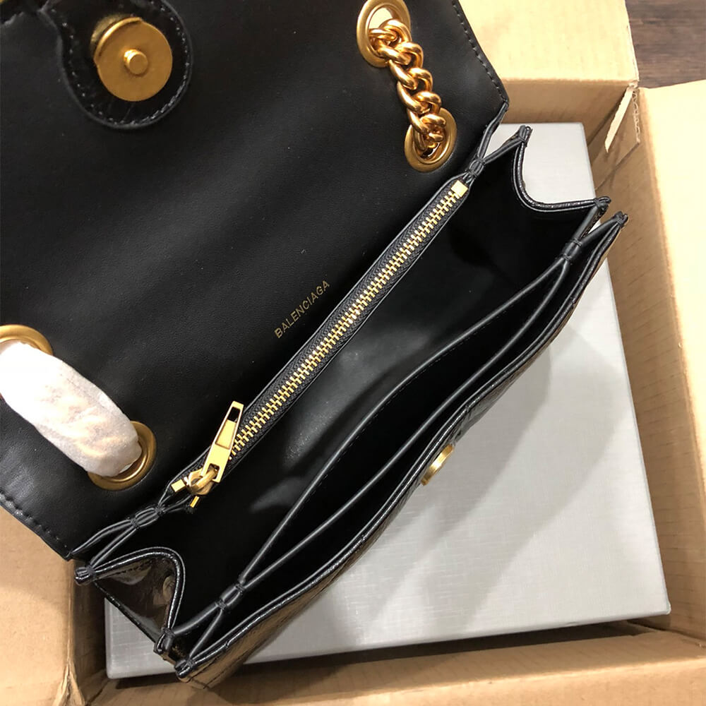 Balenciaga Women s Crush Chain Bag Small(HIGH-END GRADE) - Top Club