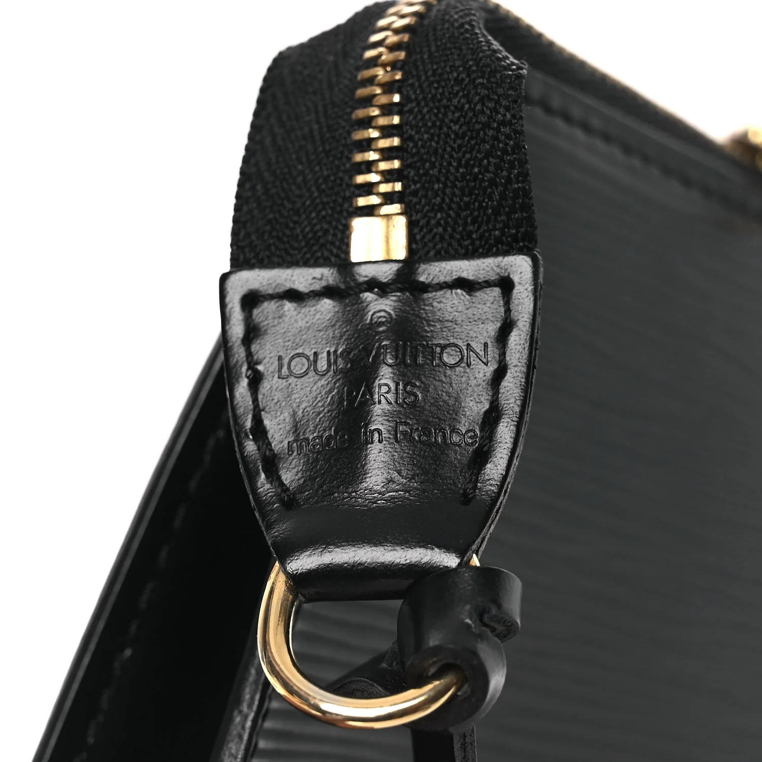 Epi Pochette Accessories 24 Black - Top Club