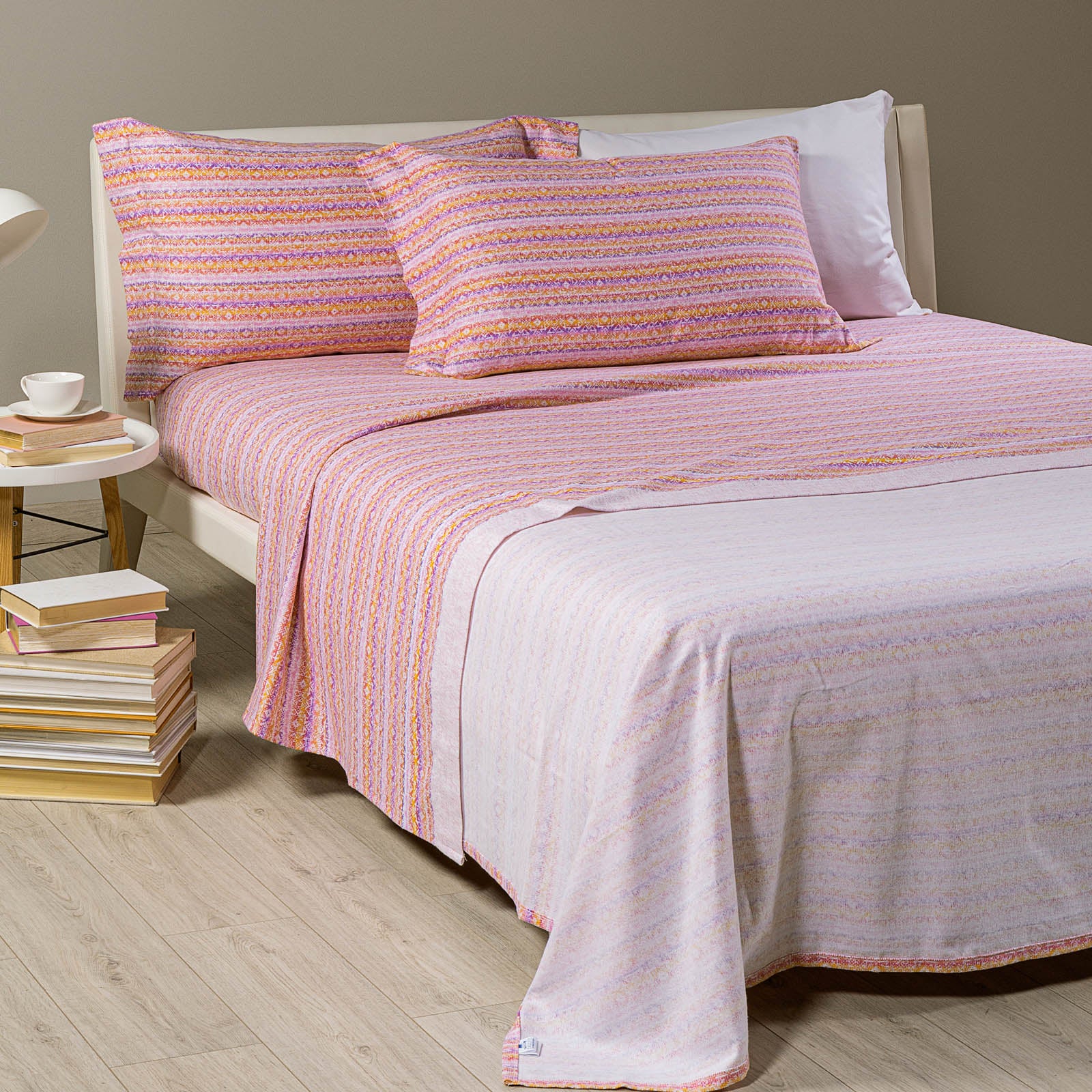 Complete sheets in Flamella Cortina Single Flamella Orchidea Caleffi