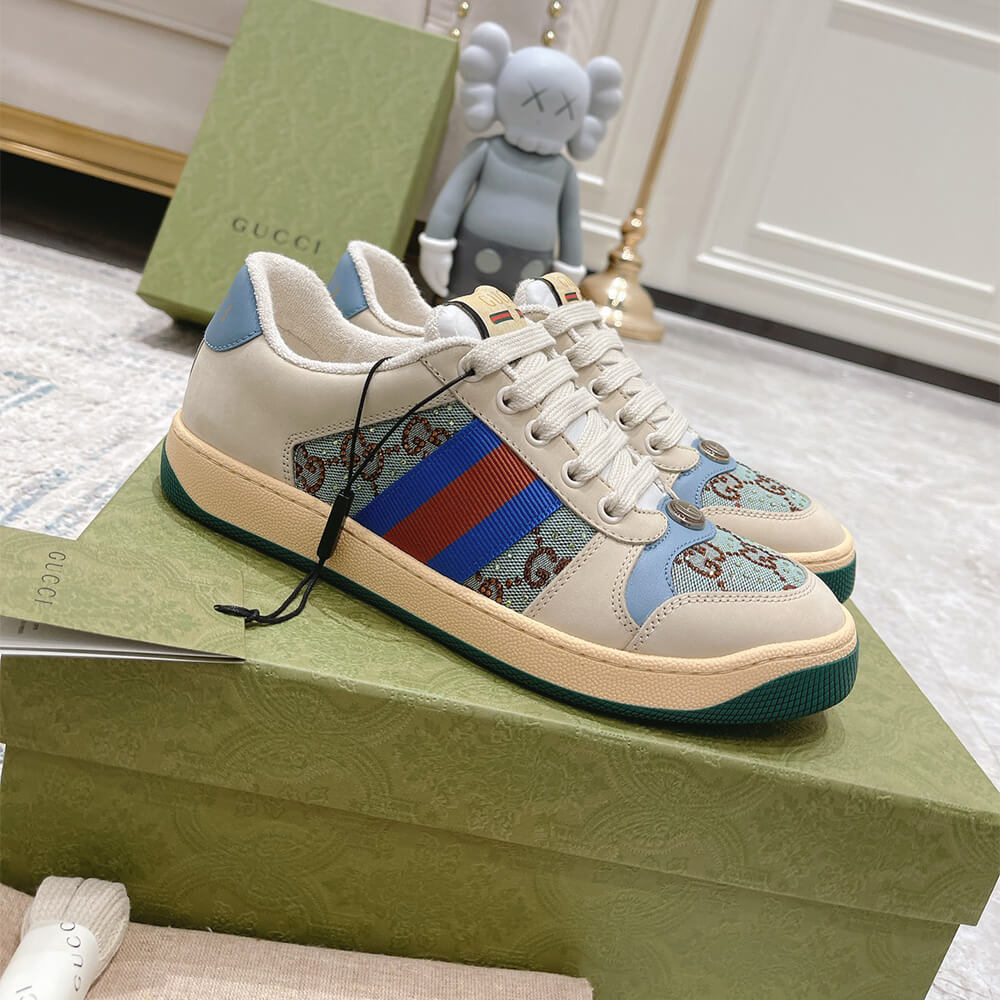 Gucci Women s Screener sneaker with crystals - Top Club