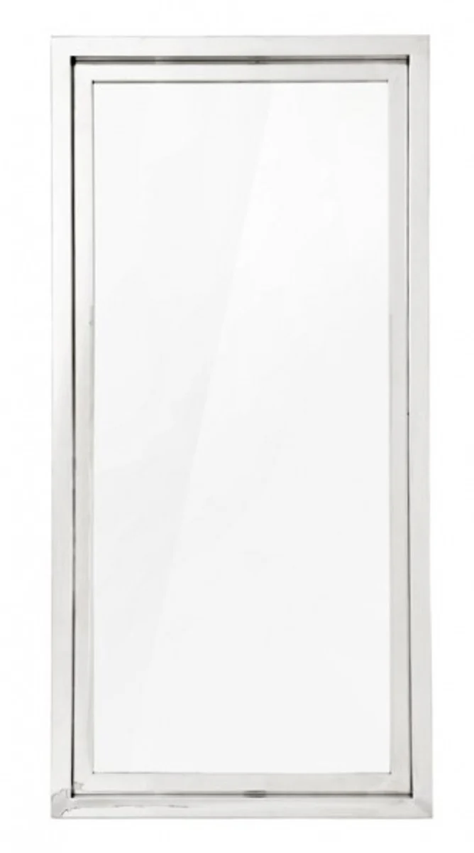 Luxus Wandspiegel Edelstahl vernickelt 195 x 95 cm - Luxury Hotel Collection