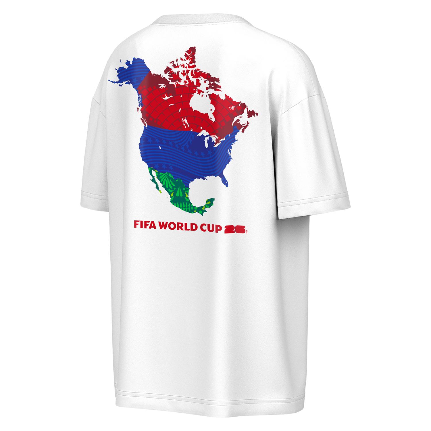 2026 World Cup Host North America White T-Shirt - Unisex