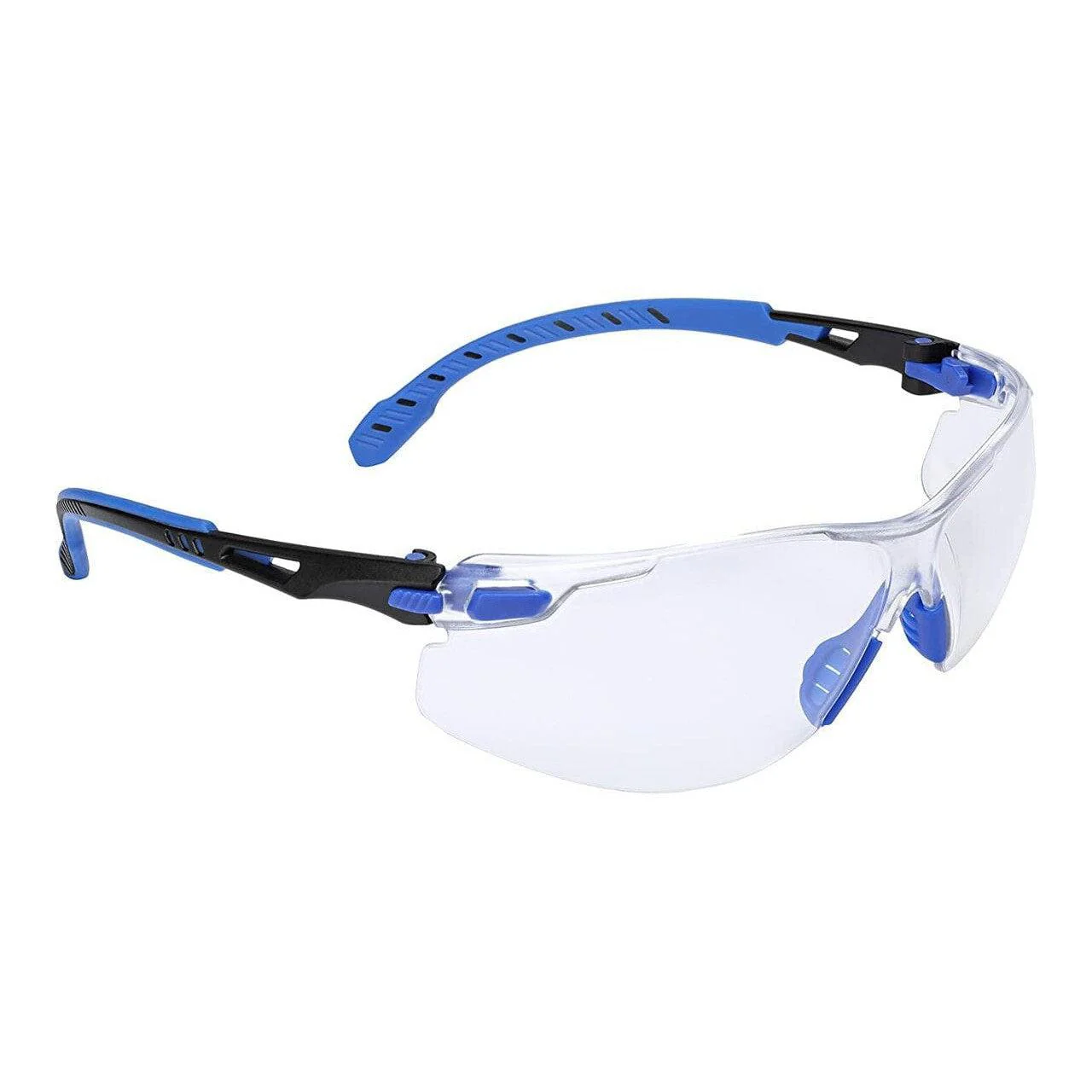 3M Solus Safety Glasses Blue with Foam Kit and Clear Anti-Fog Lens - Alvarez Pro Painting LLC
