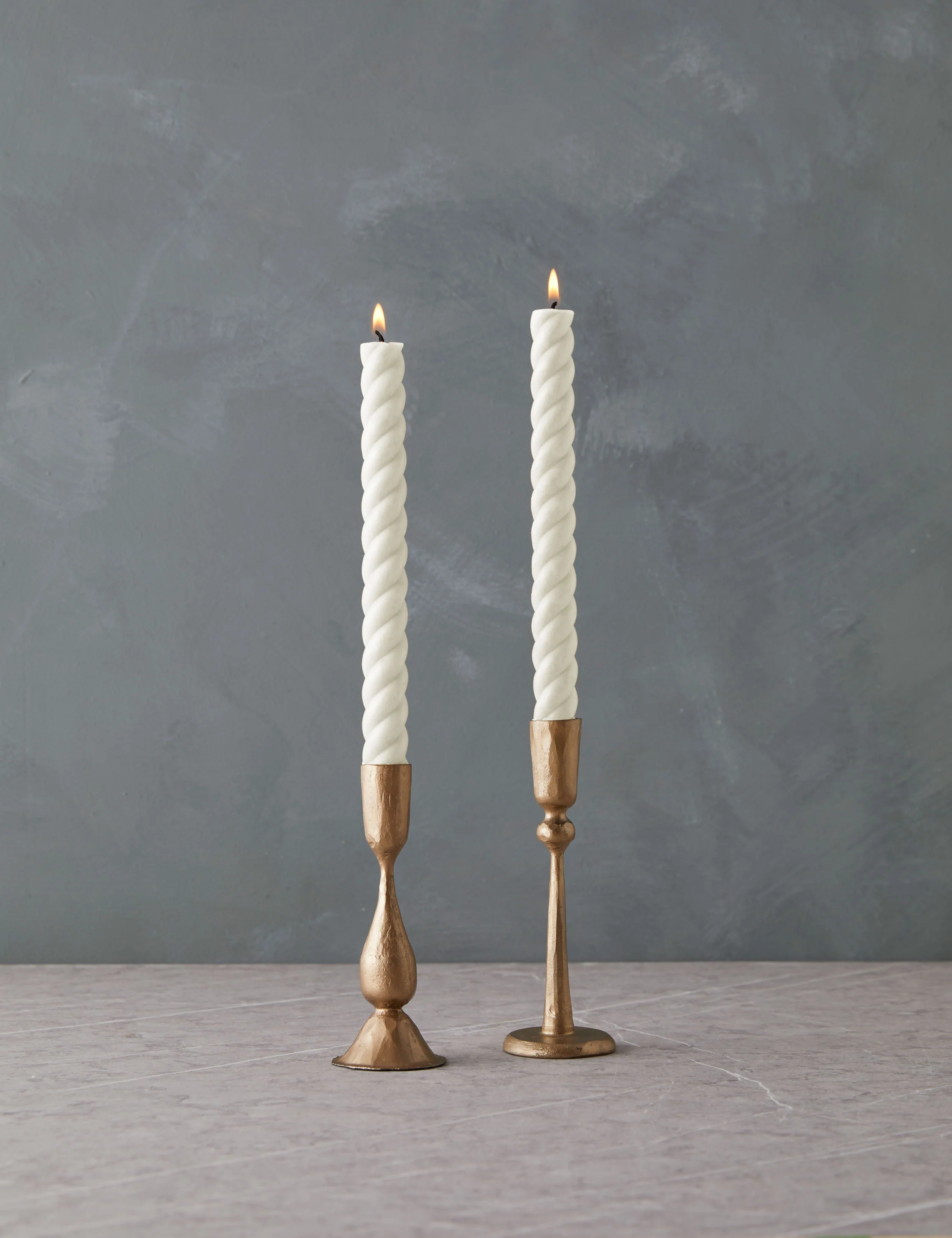 Rope Taper Candles (Set Of 2) by Greentree Home