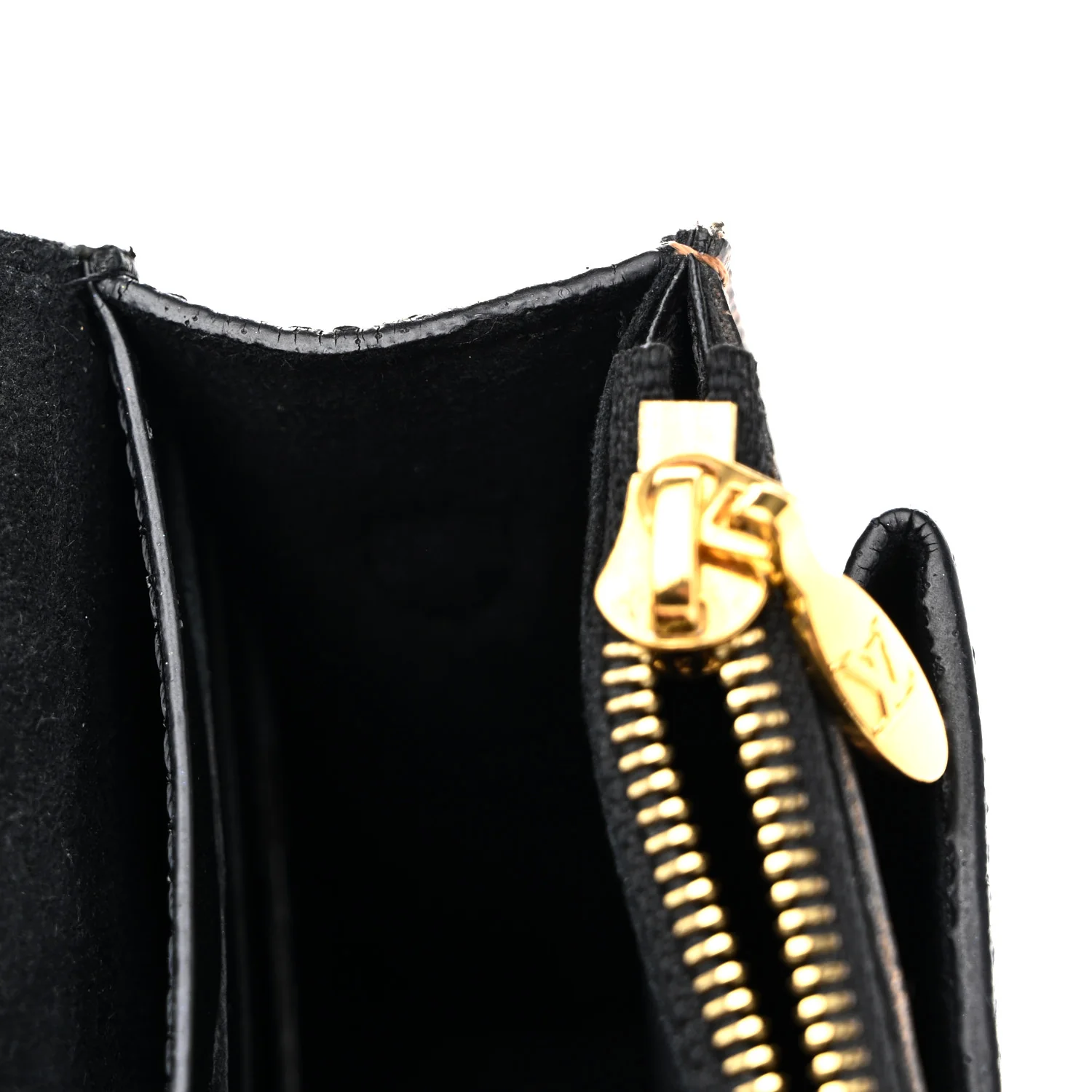 Damier Ebene Vavin Chain Wallet Black - Top Club