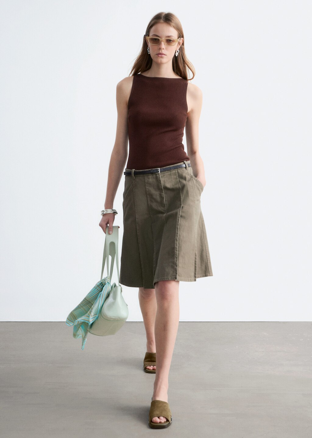 & Other Stories RIB-KNIT TANK TOP