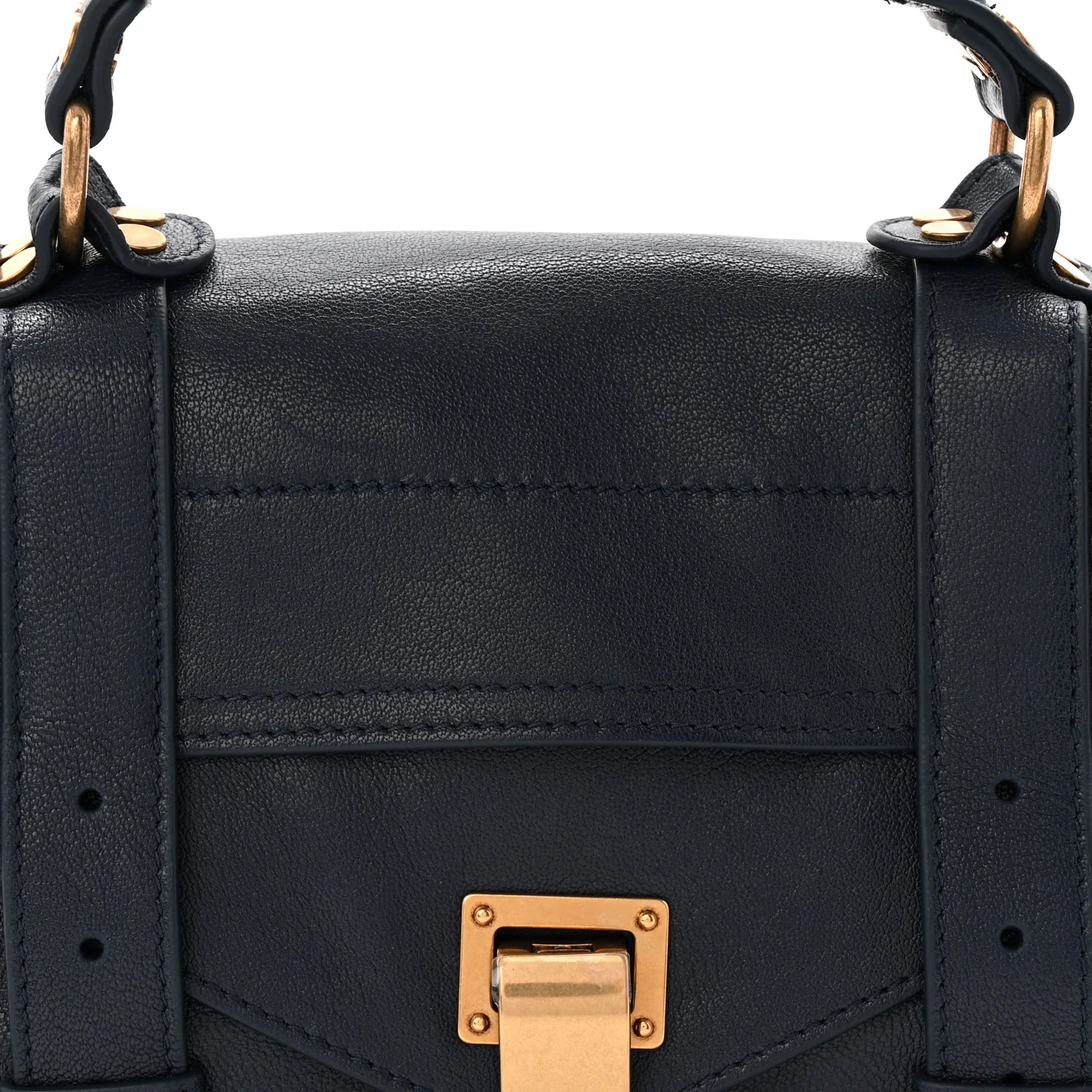 Lambskin Tiny PS1 Satchel Midnight - Top Club