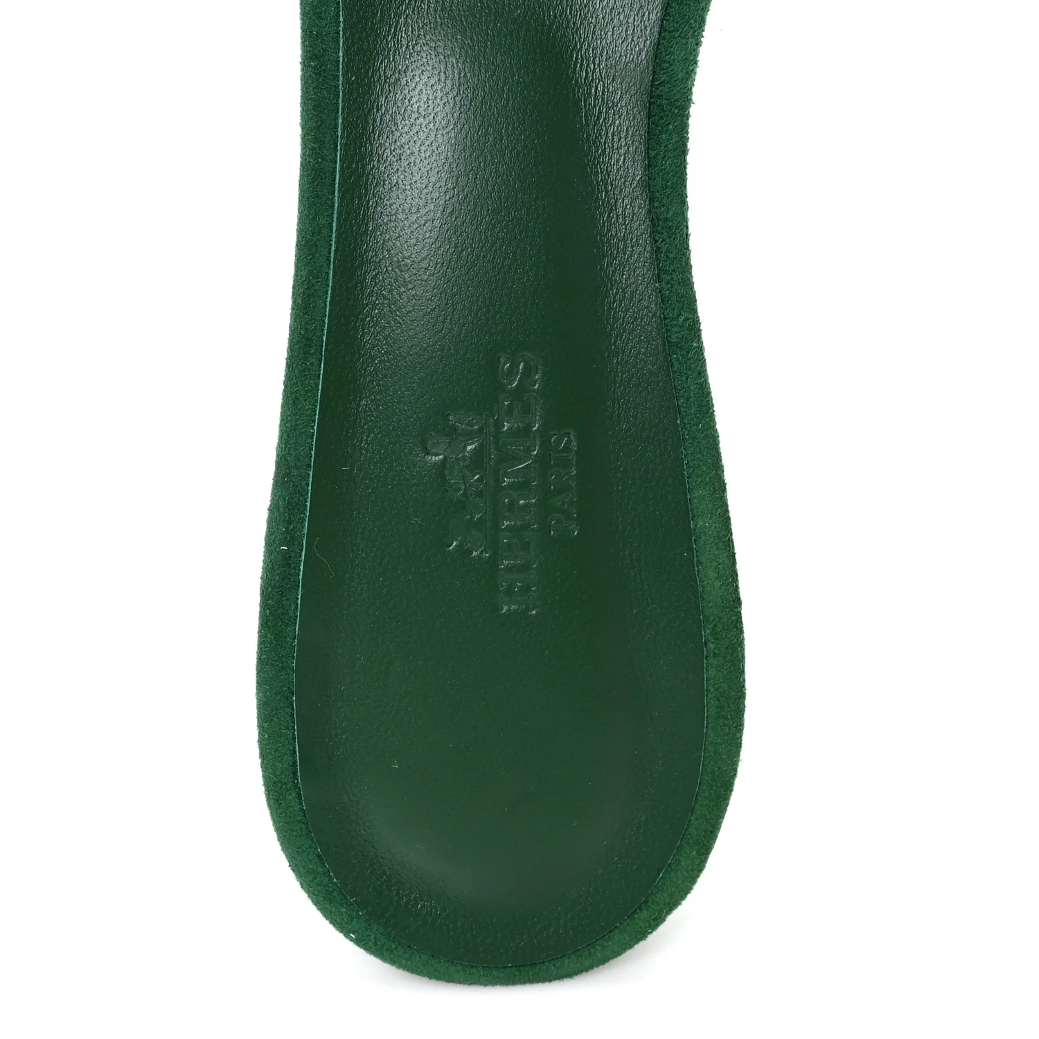 Suede Goatskin Oasis Sandals 39.5 Vert Electrique - Top Club