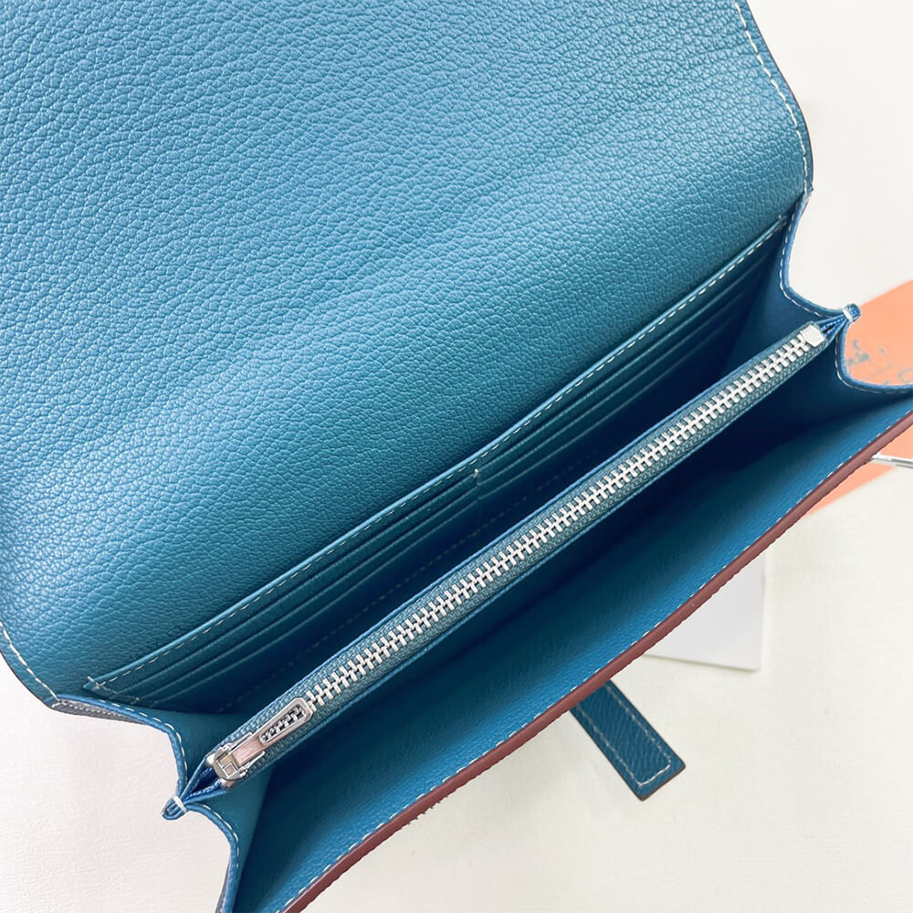 HERMES New H Passant Toutenmain wallet(HIGH-END GRADE) - Top Club