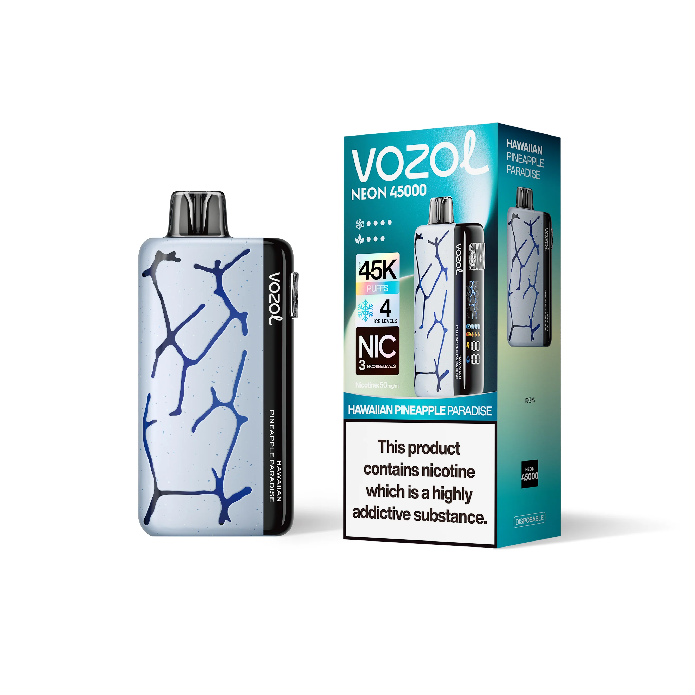 VOZOL NEON 45K Disposable Vape (All Flavours)
