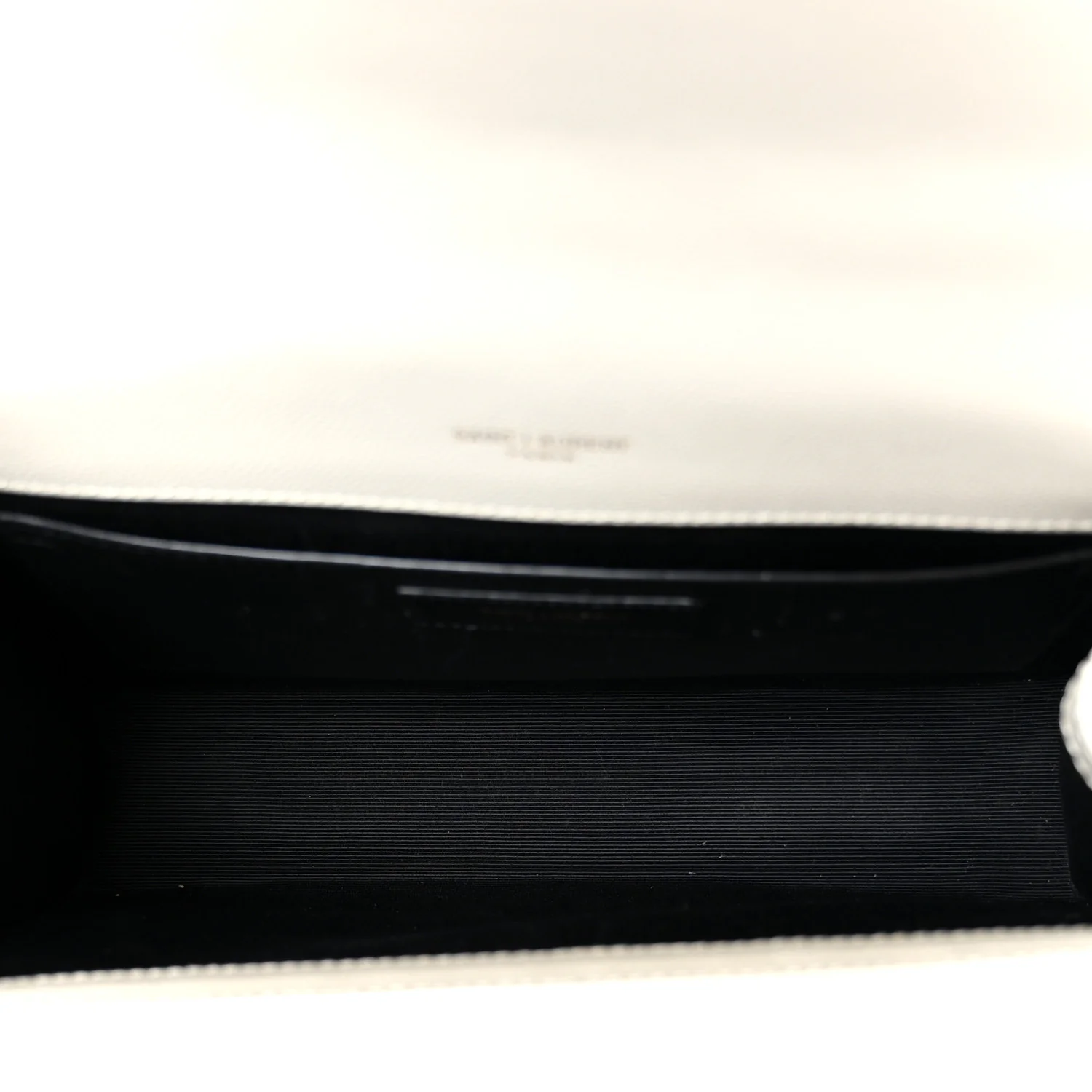 Grain De Poudre Textured Mixed Matelasse Medium Triquilt Monogram Satchel Crema Soft - Top Club