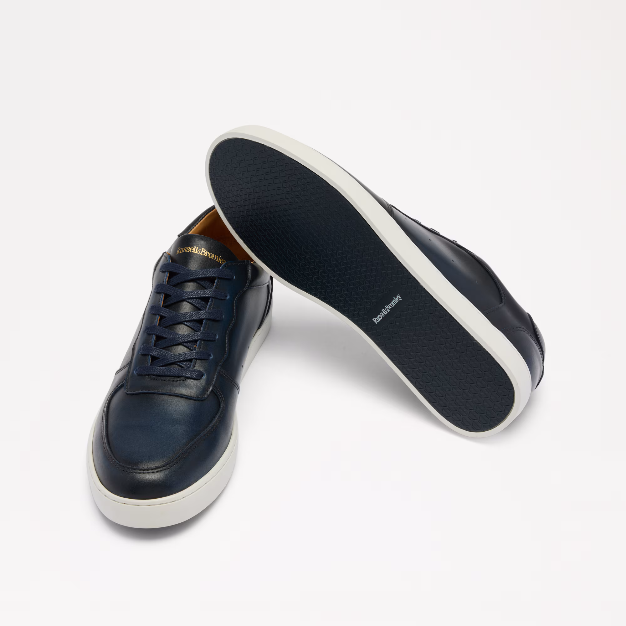 ReboundedOxford Leather Trainer