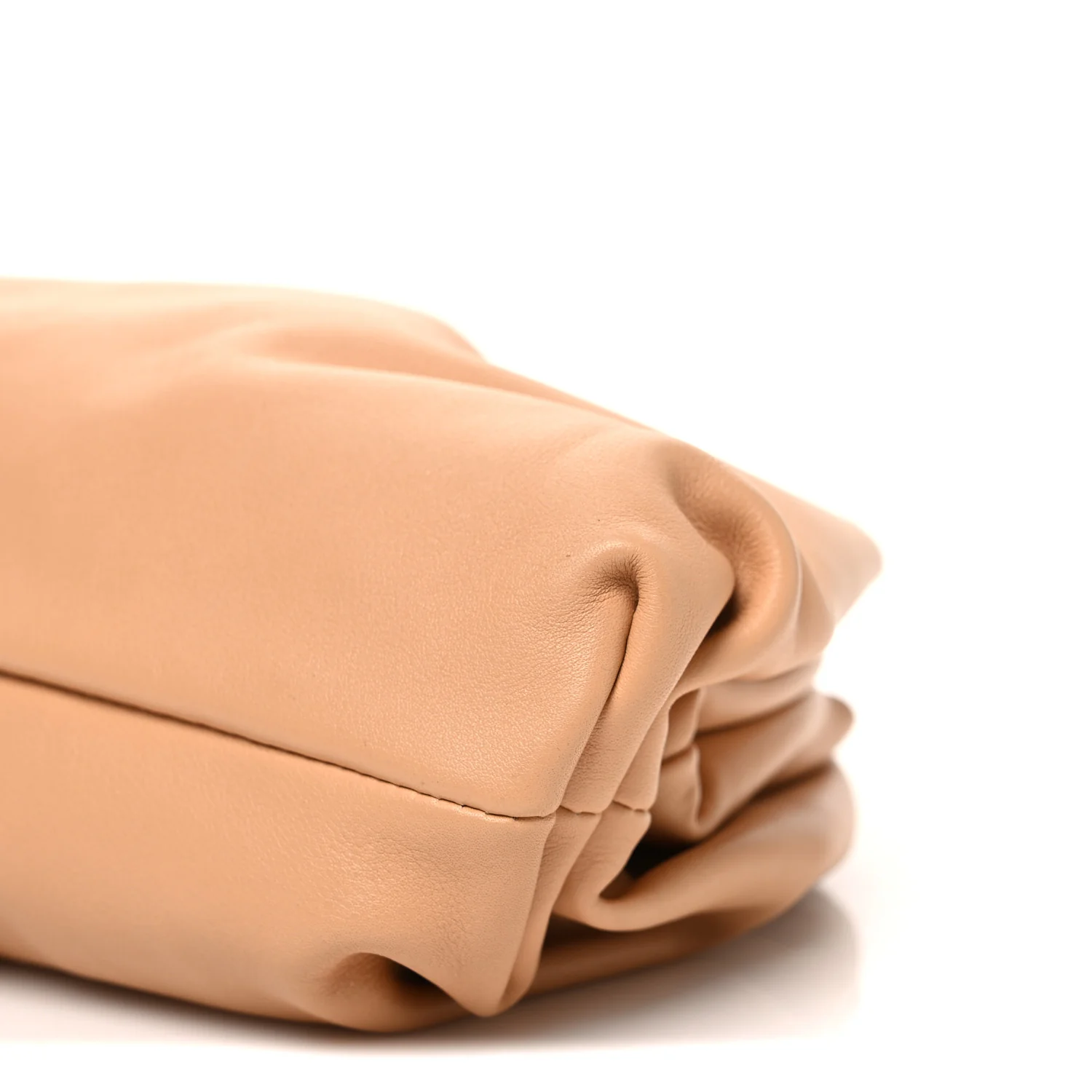 Calfskin Teen Pouch Almond - Top Club