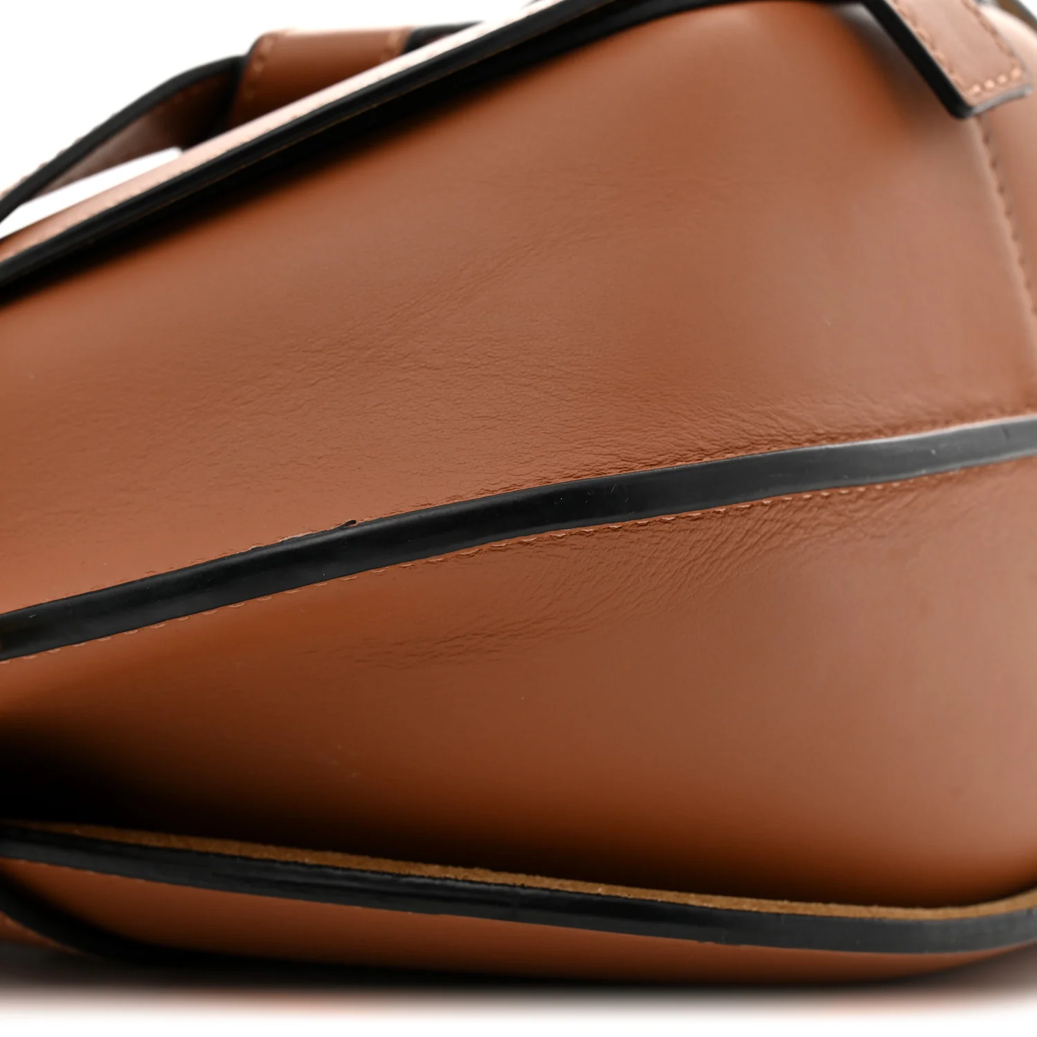 Calfskin Jacquard Small Gate Dual Bag Tan - Top Club