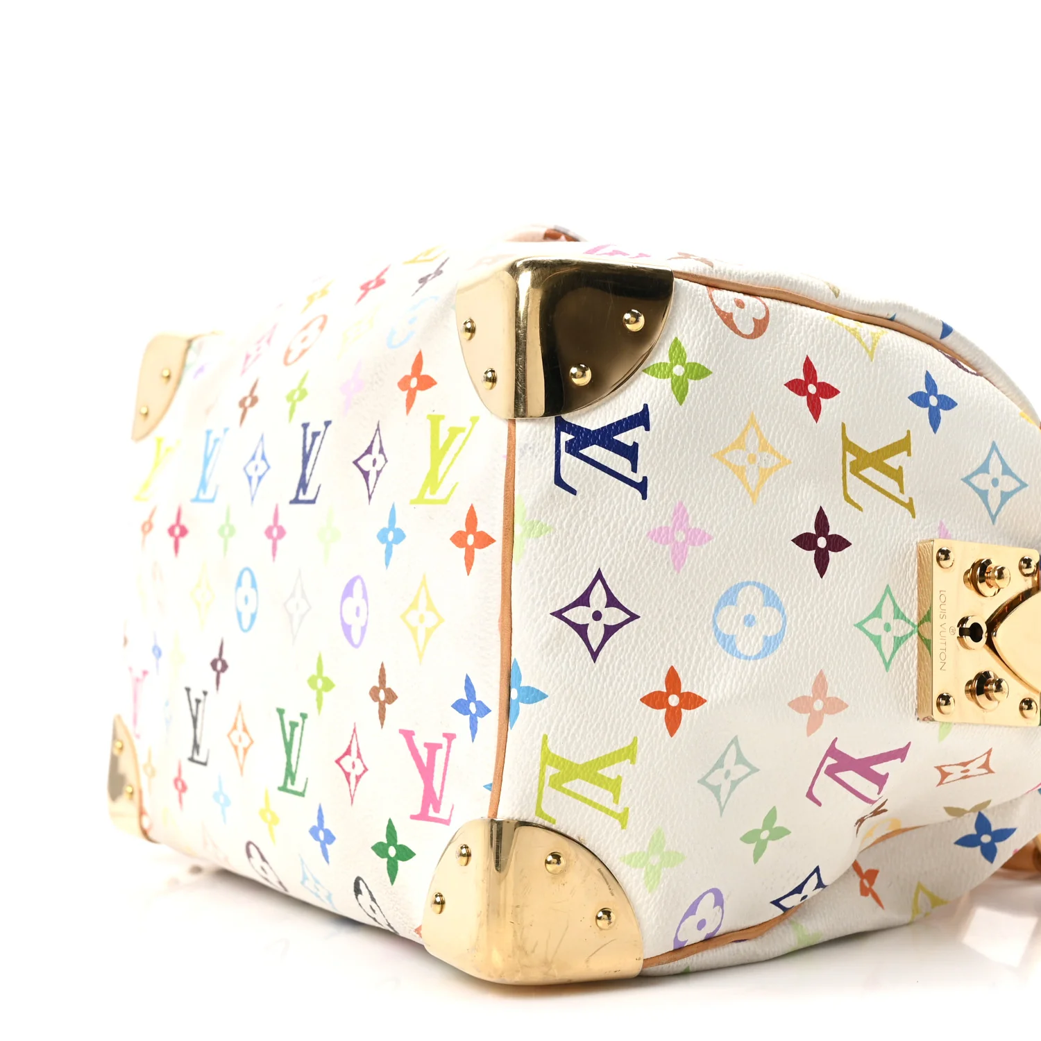 Monogram Multicolor Speedy 30 White - Top Club