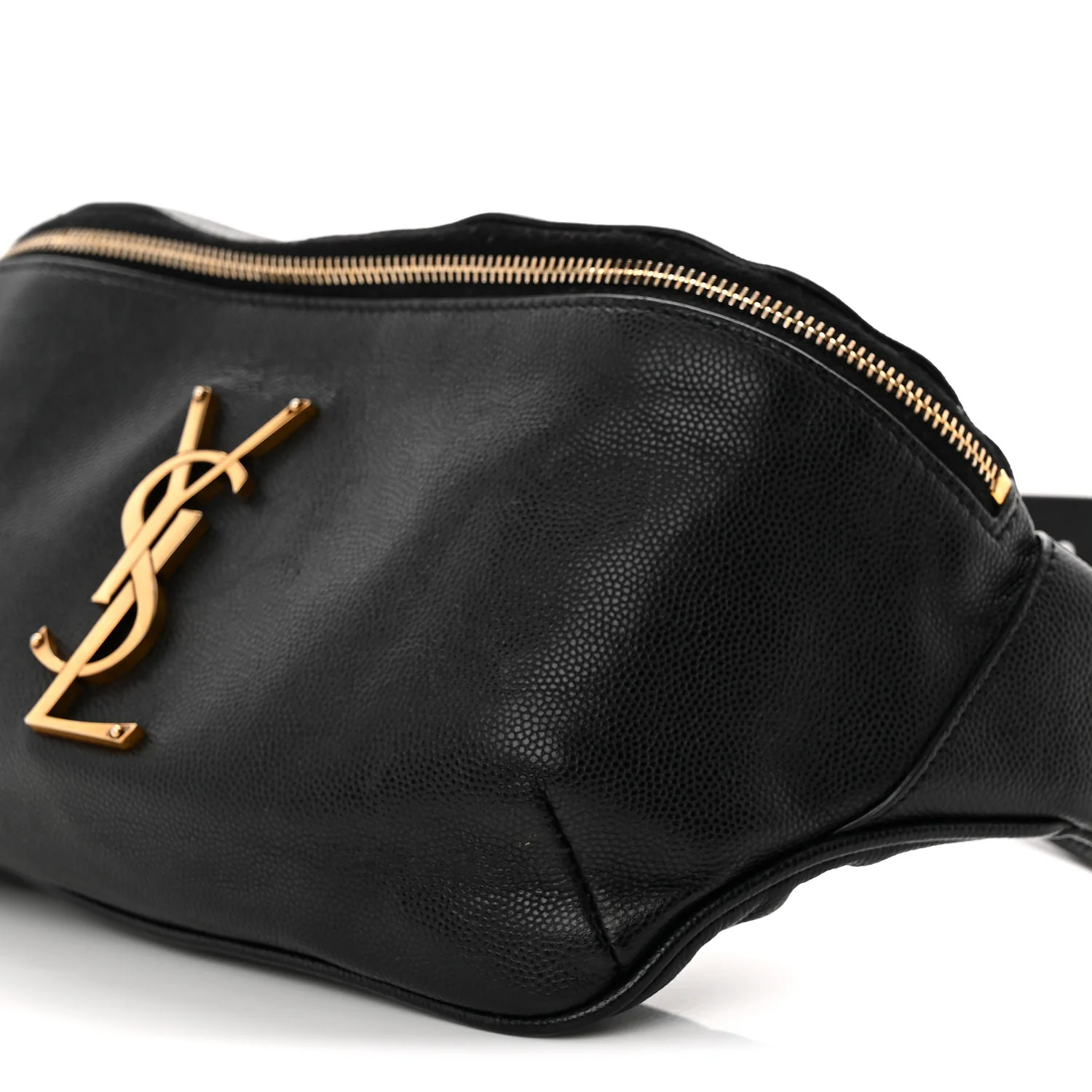 Grain De Poudre Monogram Belt Bag Black - Top Club
