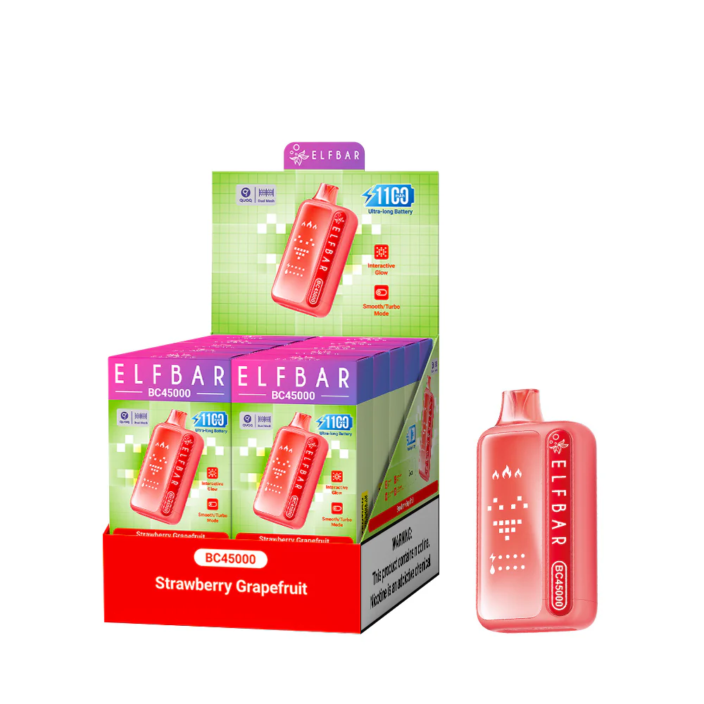 ELFBAR BC45000 Rechargeable Disposable Vape (All Flavours)