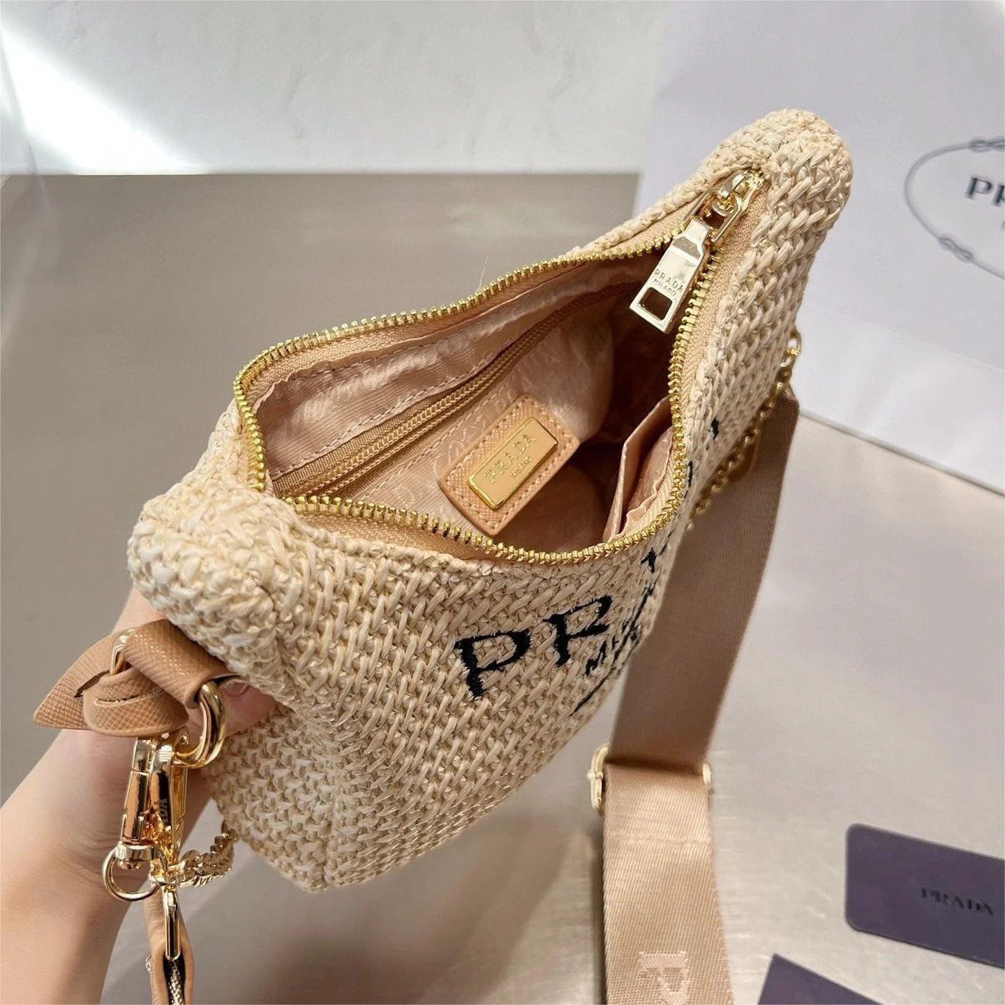 Prada Handbag Re-Edition 2005 Bag 8.3X7X2.3Inch - Top Club