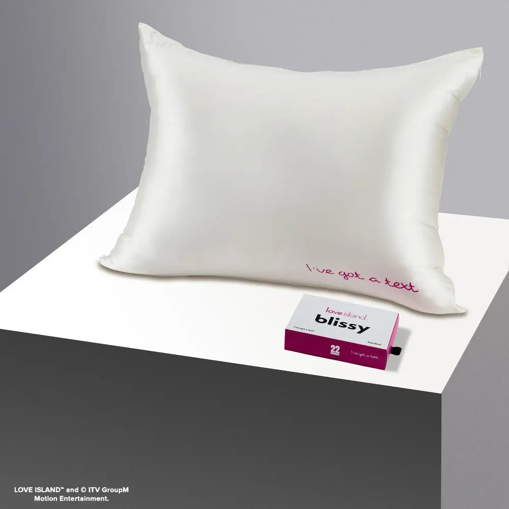 Love Island™ x Blissy Silk Pillowcase — Official Collection| Improve Hair, Skin & Sleep While You Dream