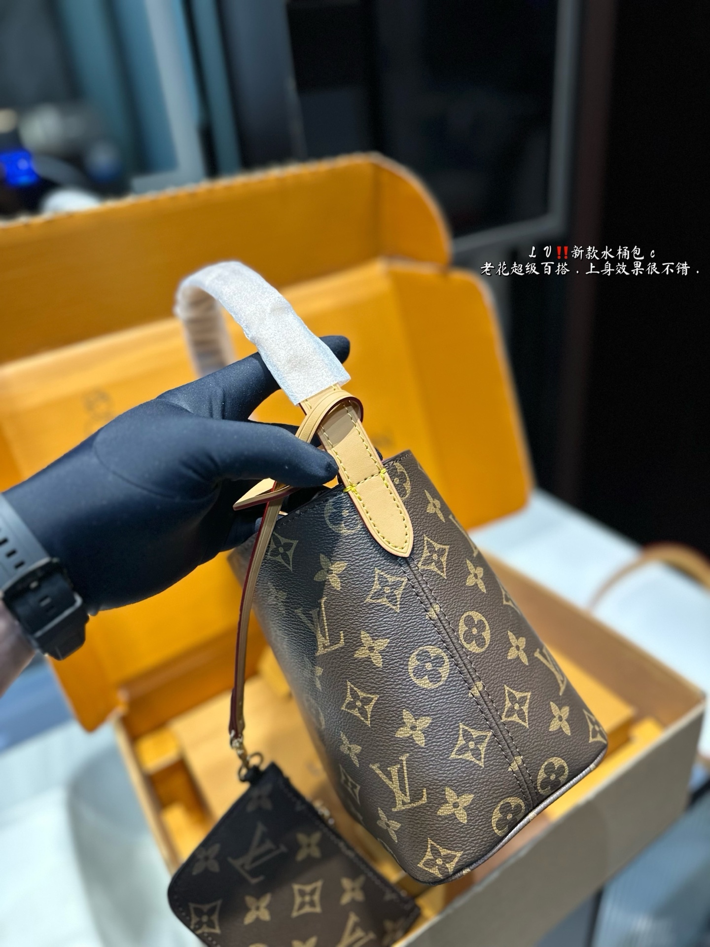 Louis new arrival ALL IN BB bucket bag size:17 * 18.5 cm - Top Club