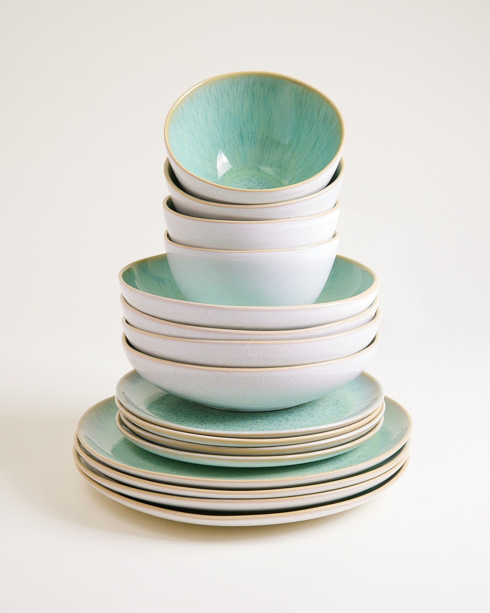Areia Geschirr-Set classic mint 16-teilig