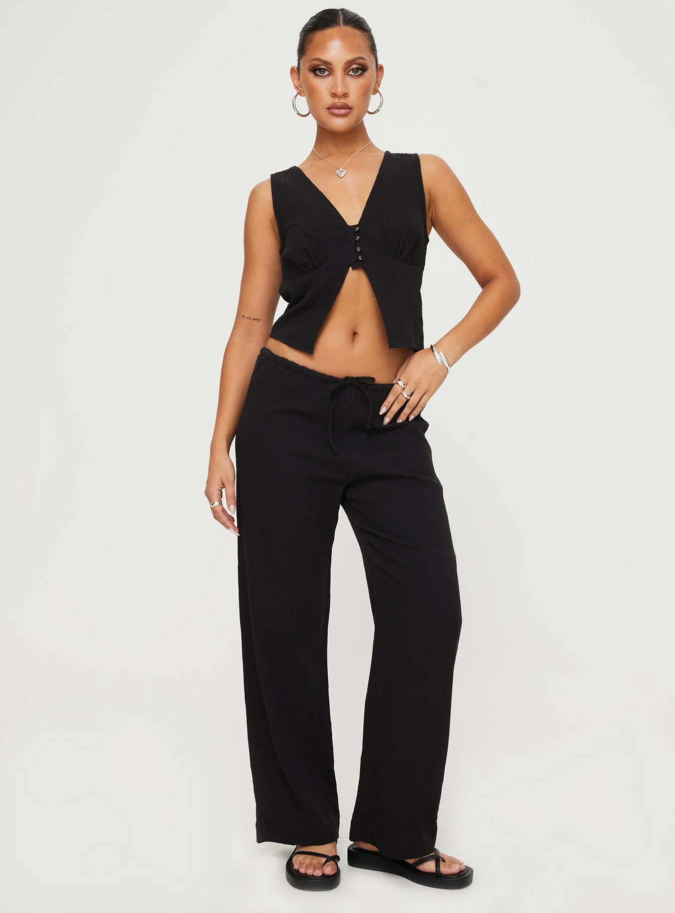 Zanzibar Pants Black