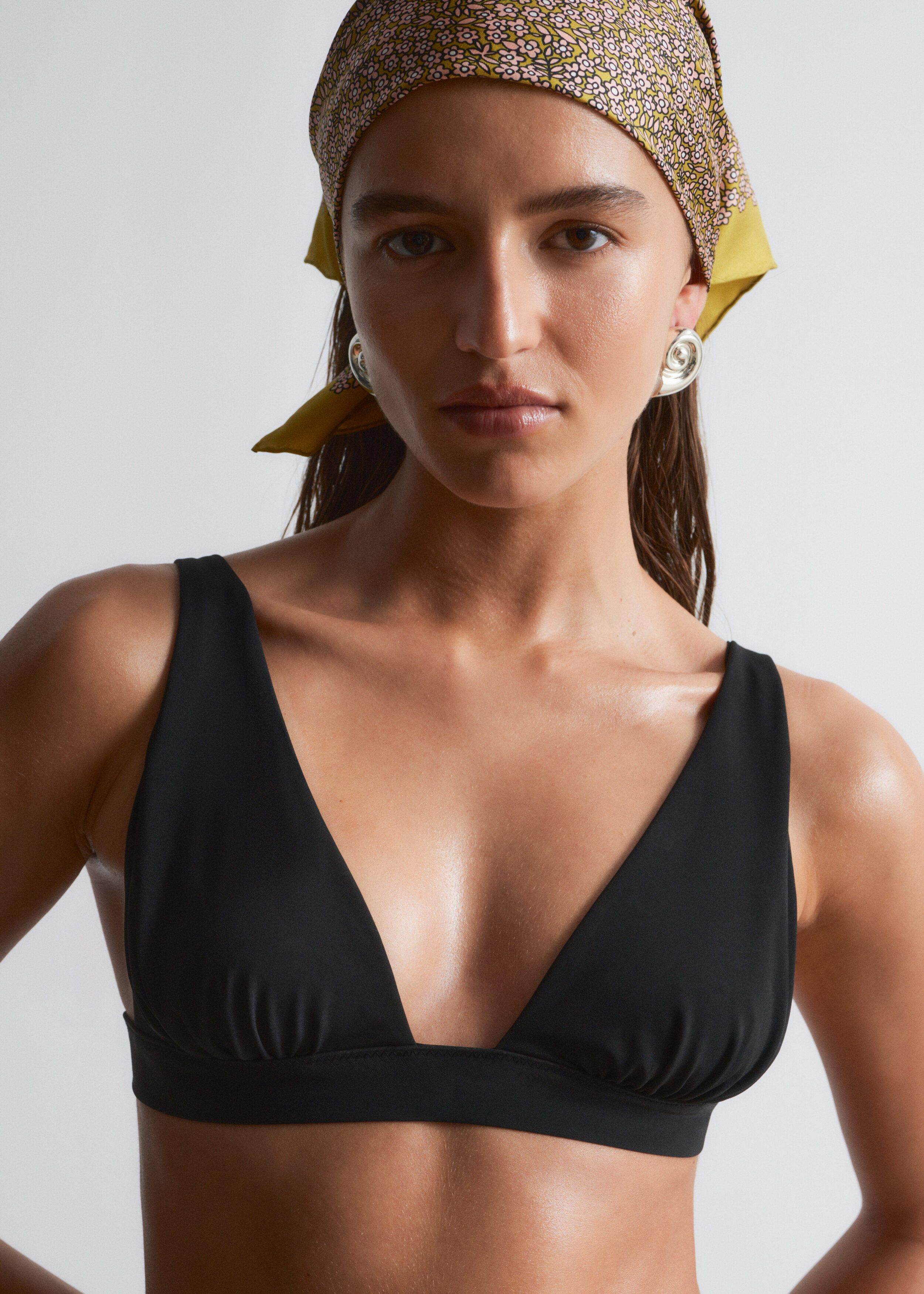 & Other Stories TRIANGLE BIKINI TOP