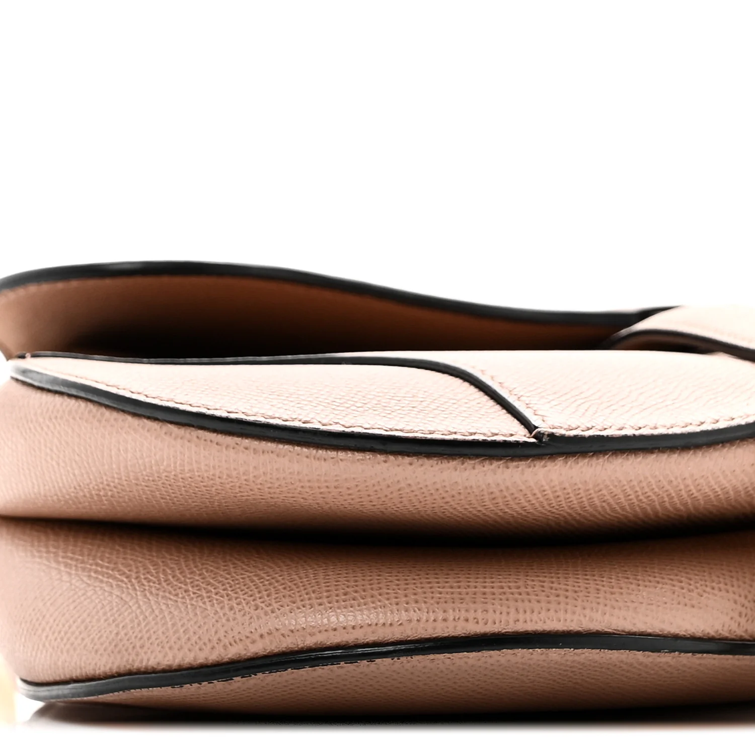 Grained Calfskin Saddle Bag Blush - Top Club