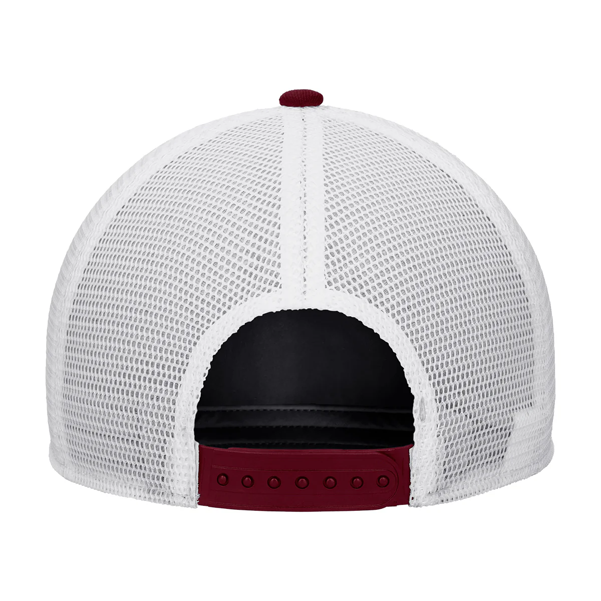Nike Youth Arrowhead Logo Adjustable Trucker - Garnet/White - MoB Apparel