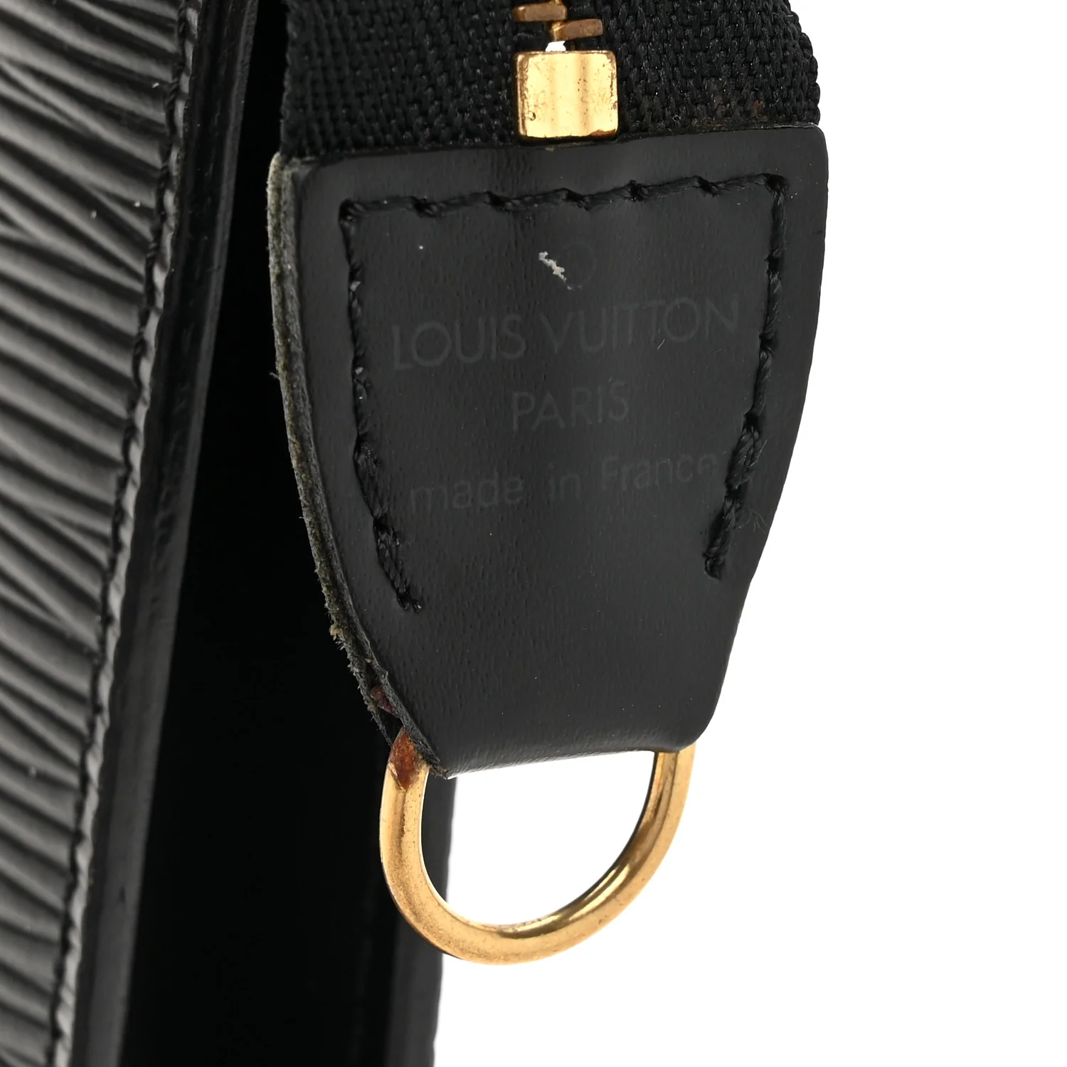 Epi Pochette Accessories 24 Black - Top Club