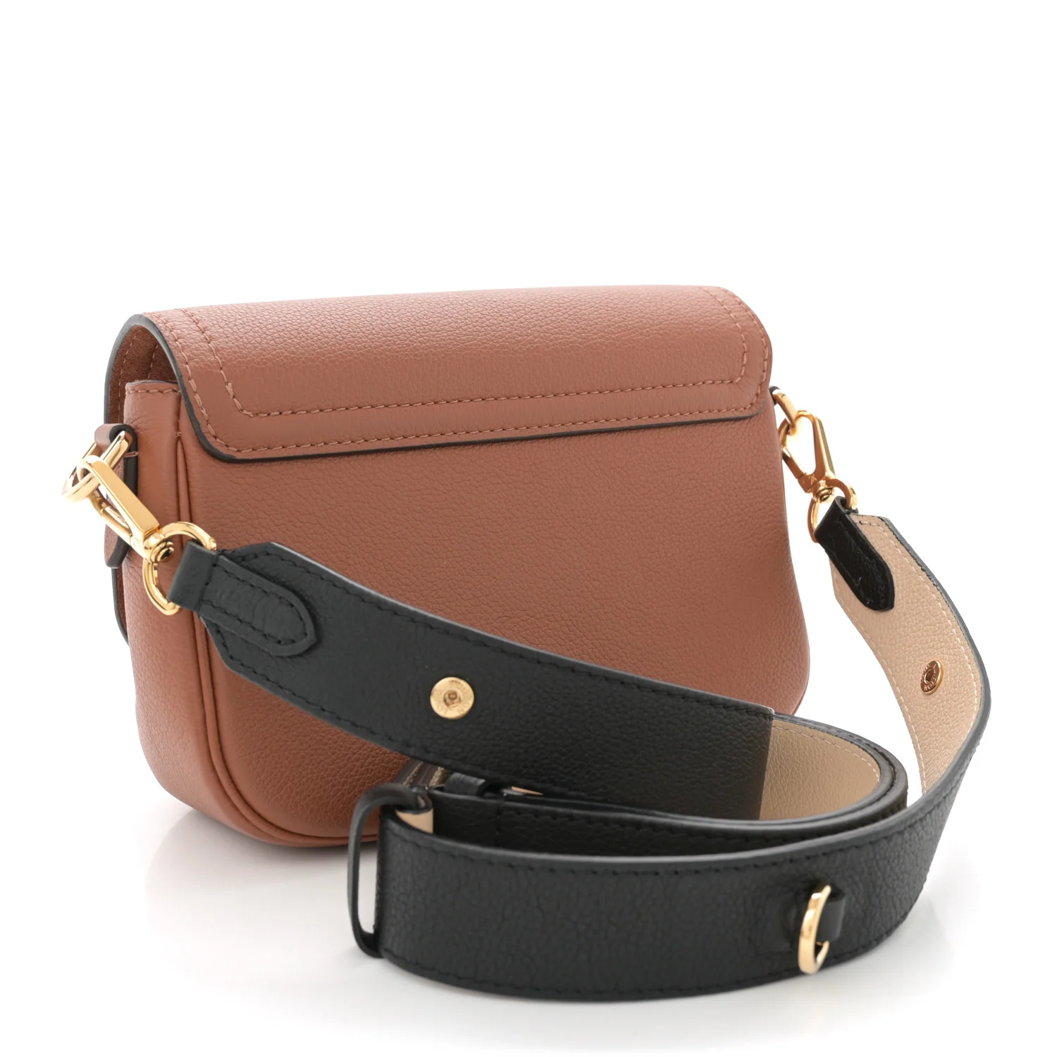 Grained Calfskin Lockme Tender Chataigne Brown - Top Club