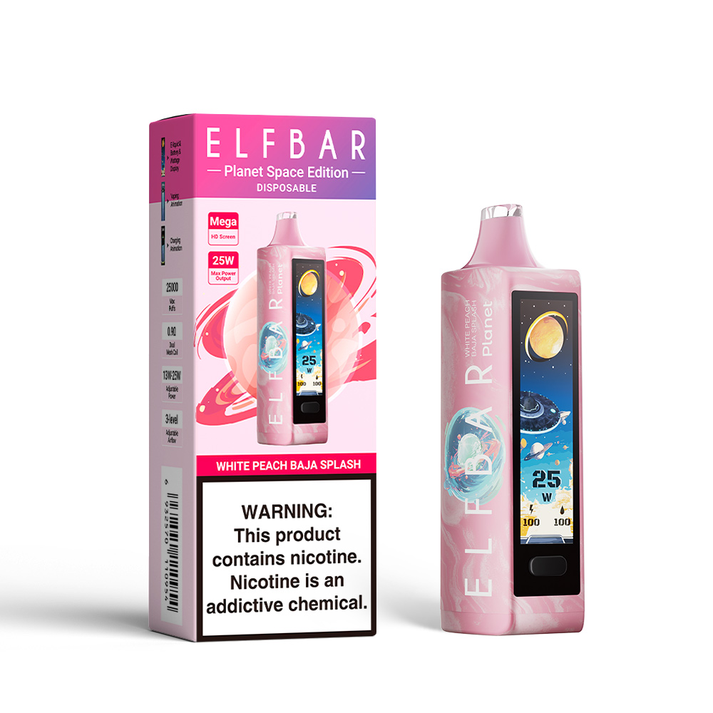 ELF BAR PLANET 25K Rechargeable Disposable Vape (All Flavours)