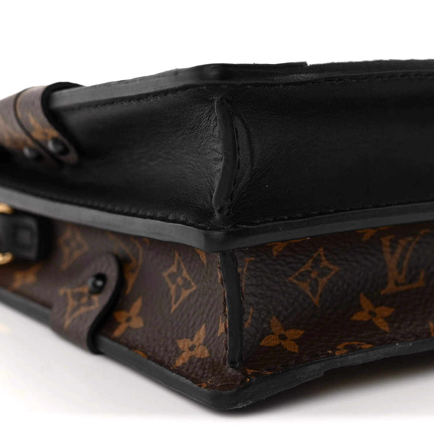 Reverse Monogram Trunk Clutch - Top Club