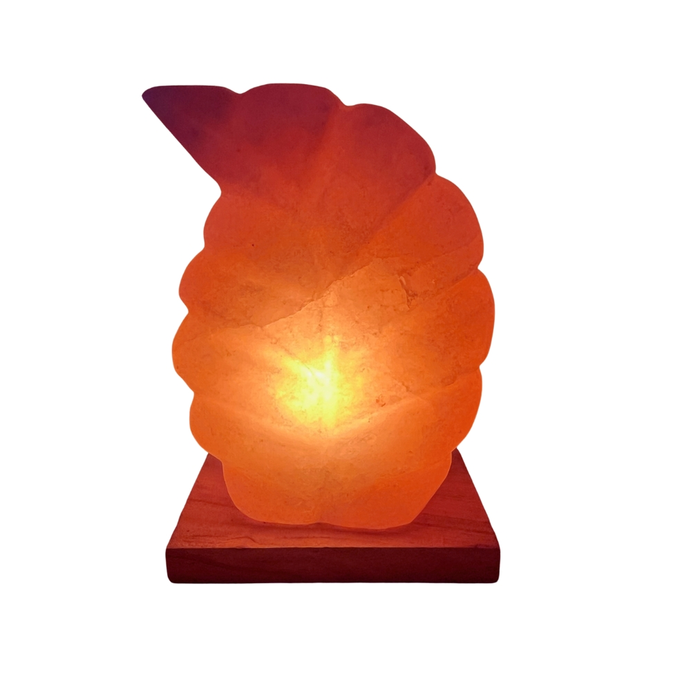 Tafellamp Blad zoutlamp