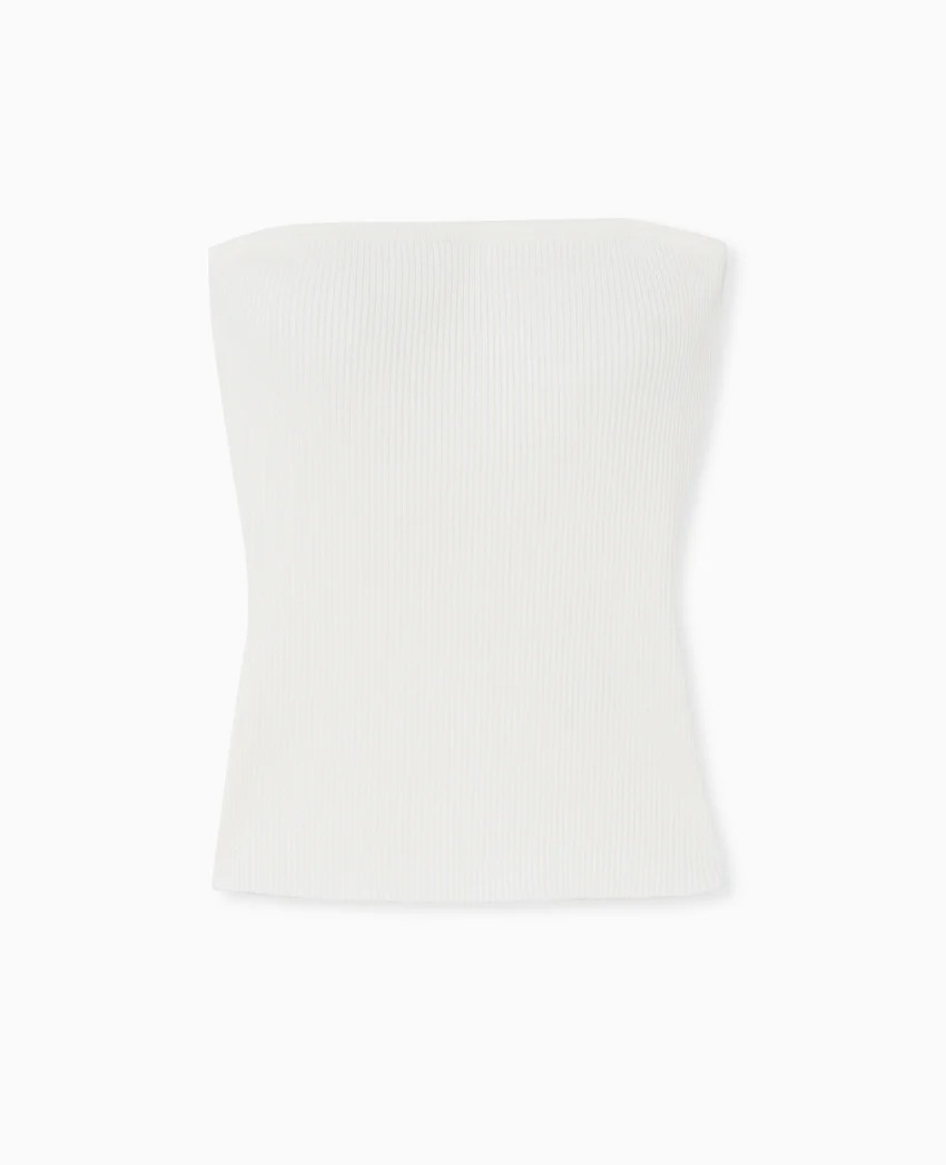 Pimkie Top bustier en maille côtelée