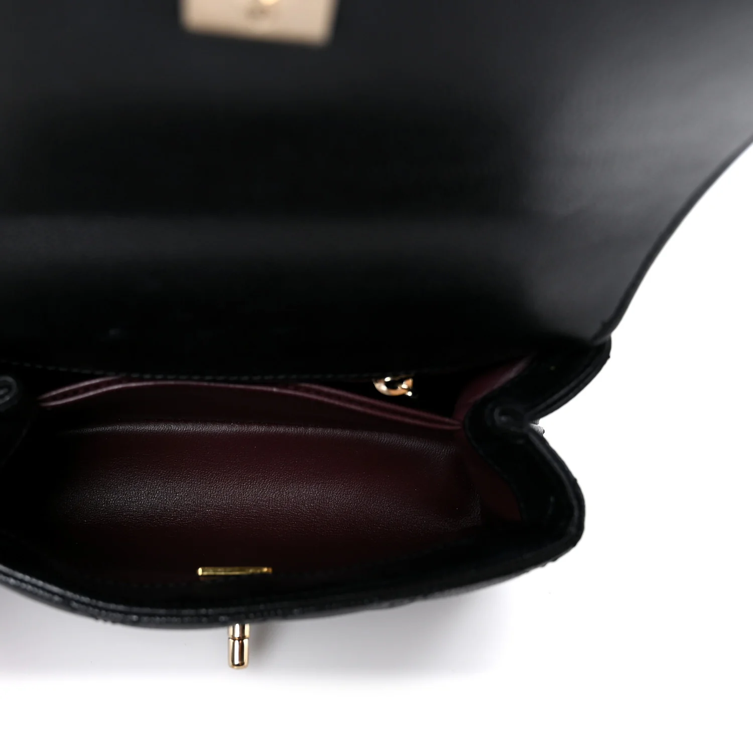 Caviar Quilted Extra Mini Coco Handle Flap Black - Top Club
