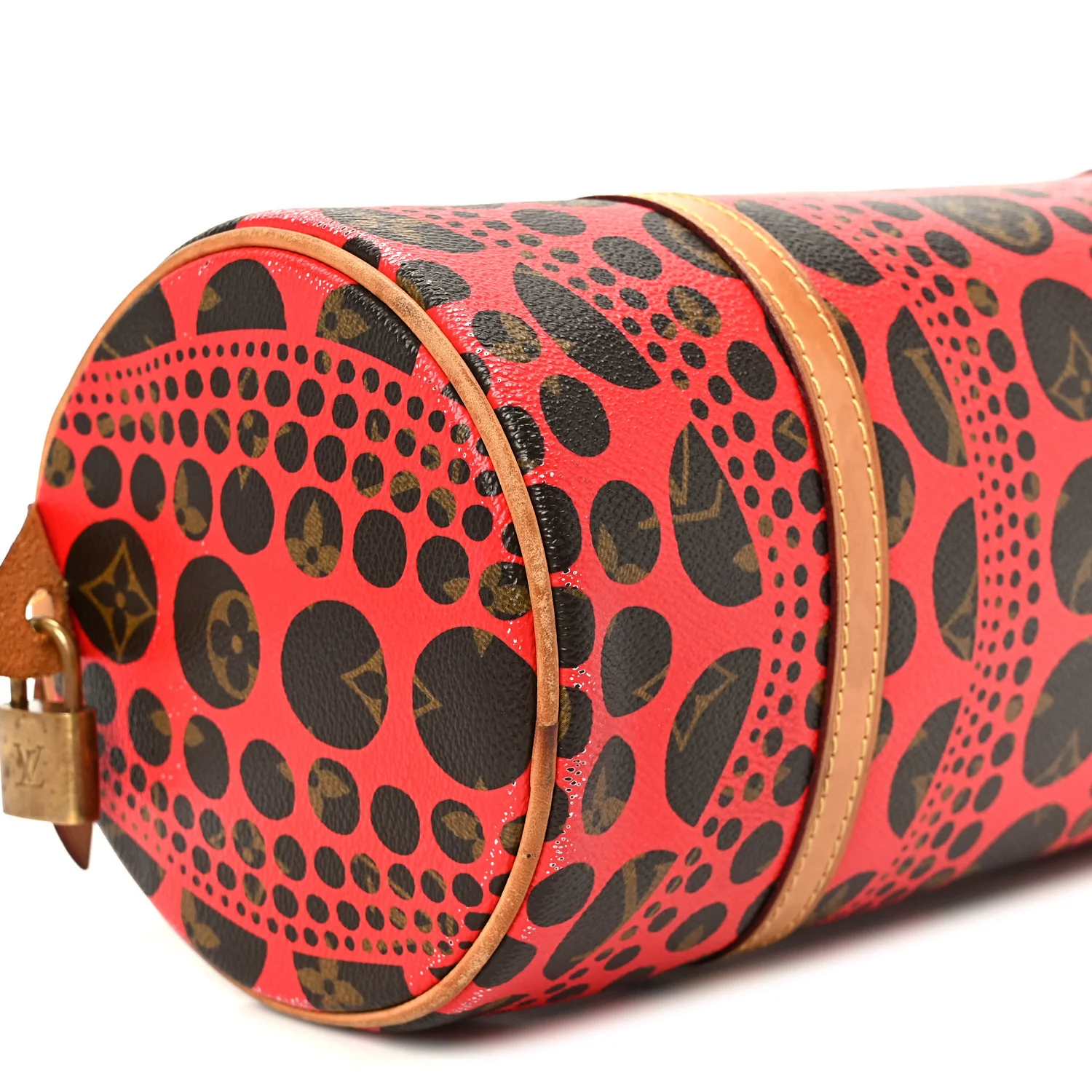 Monogram Kusama Pumpkin Dots Papillon 30 Red - Top Club