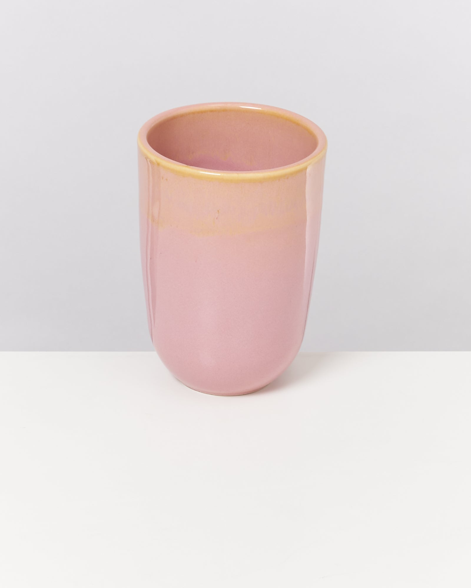 Copa Alto Becher groß gelb rosé 4er-Set