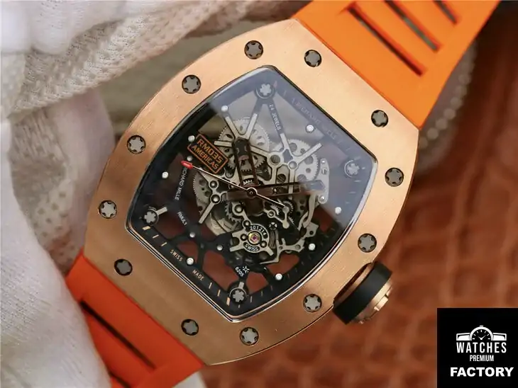 Richard Mille RM035 Americas KV Factory Rubber Strap