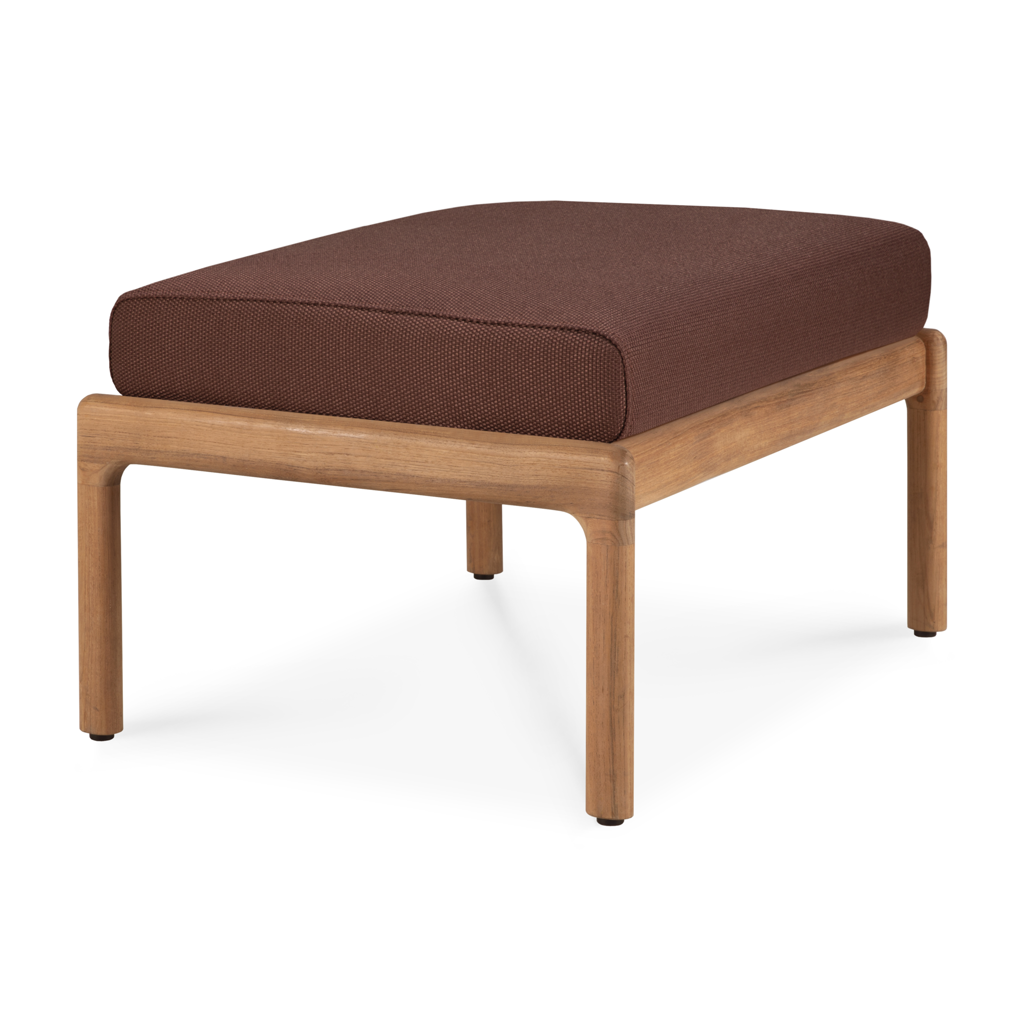 Hocker Teak Jack outdoor burgundy